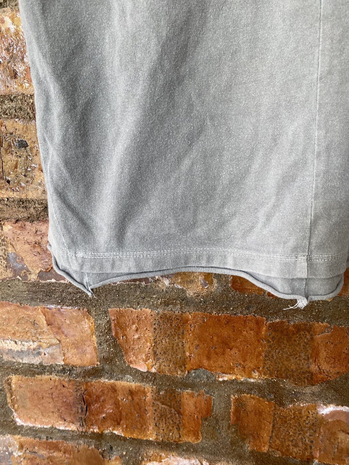 Ekam 2000s WJK leather Pocket smoke tee Size US S / EU 44-46 / 1 - 10 Thumbnail