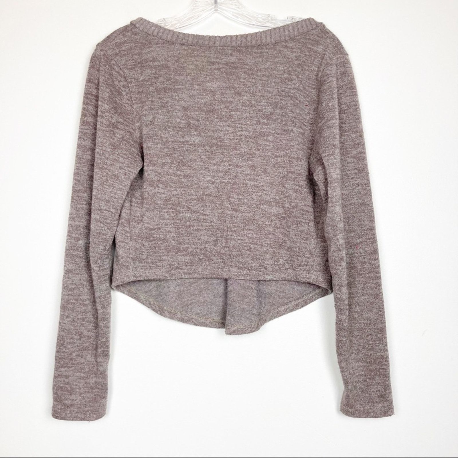 Other Windsor Brown V Neck Long Sleeve Sweater Sz S Size S / US 4 / IT 40 - 4 Thumbnail