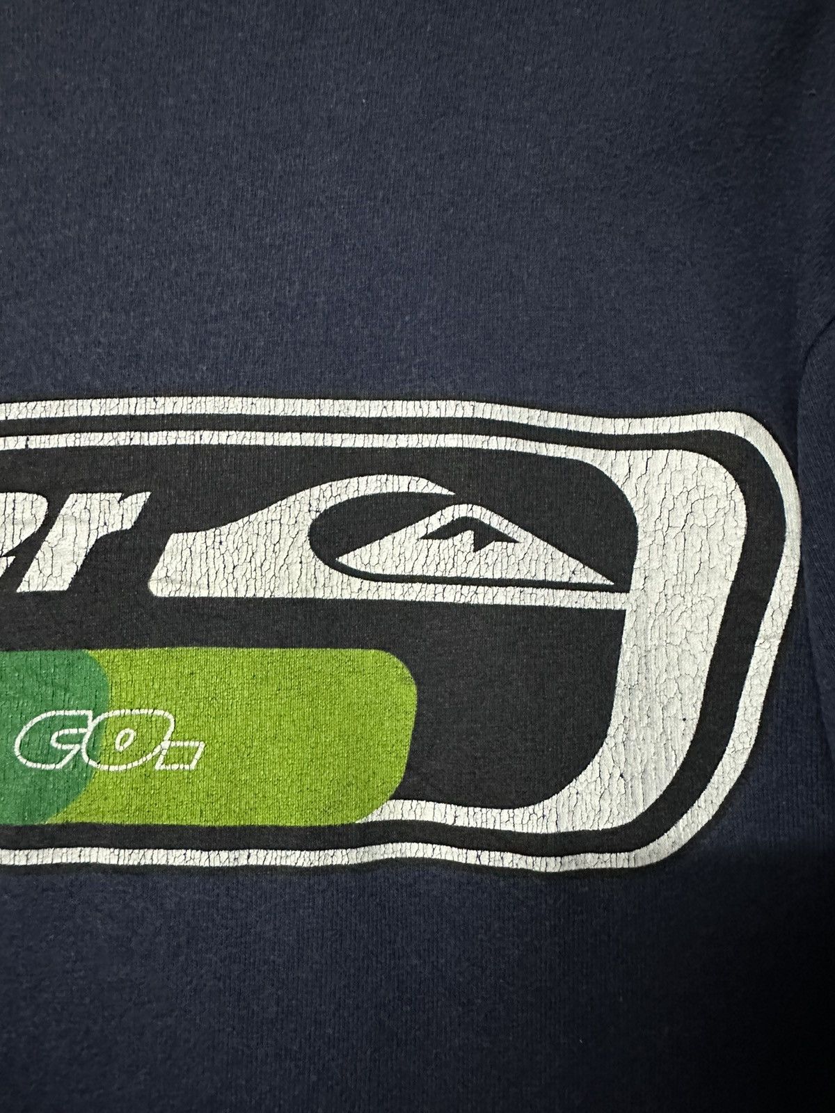 Quiksilver × Vintage Vintage 90s Quiksilver Boardridings Sun Faded Tee Size US M / EU 48-50 / 2 - 4 Thumbnail