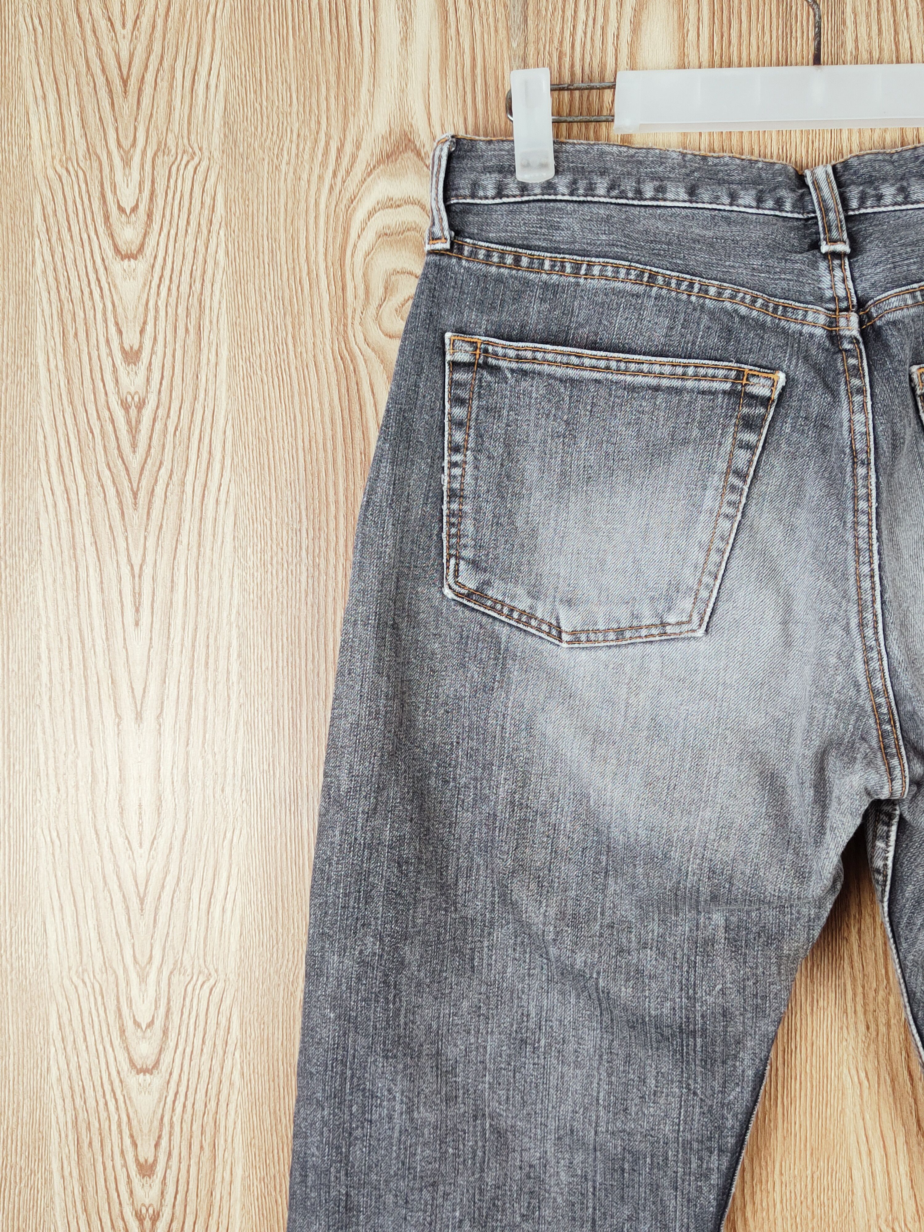 Polo Ralph Lauren R.Lauren Black Faded Distressed Ripped Jeans #W935 Size US 31 - 8 Thumbnail