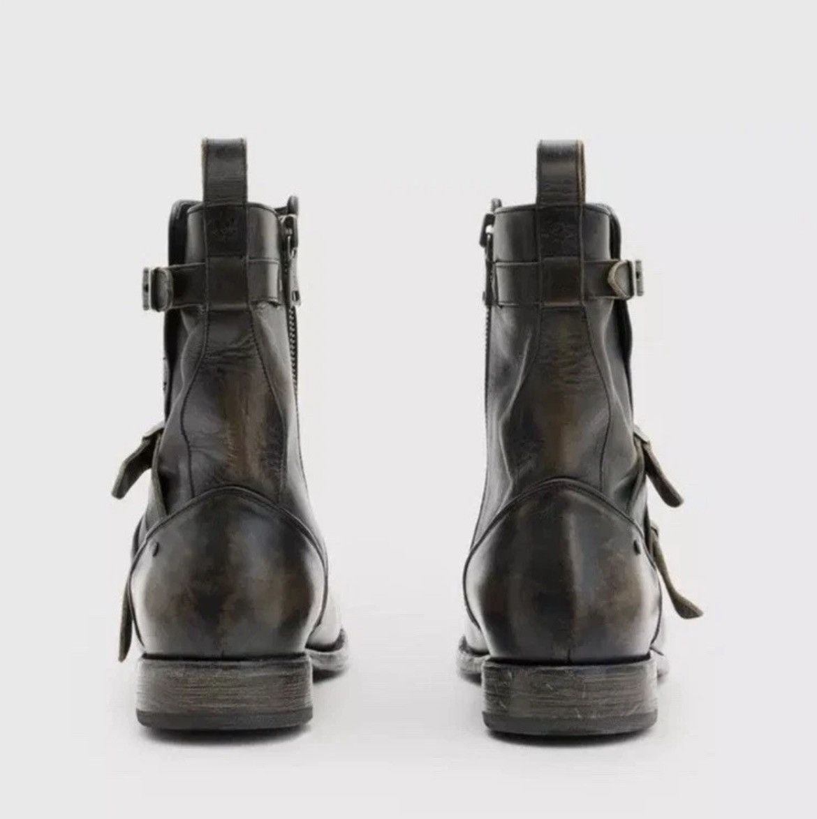 John Varvatos Engineer Moto Triple Buckle Boot 8.5 Size US 8.5 / EU 41-42 - 13 Thumbnail
