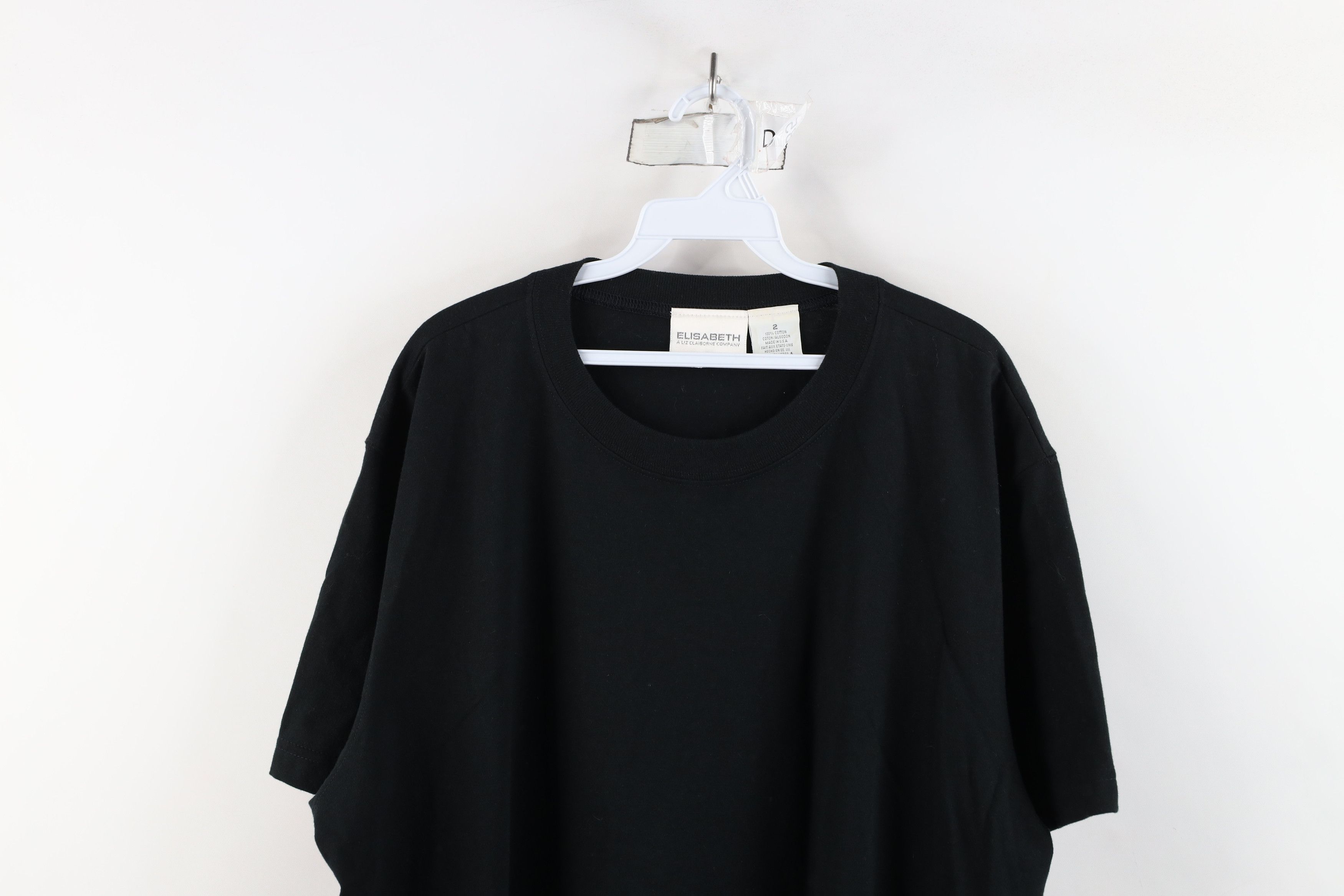 Vintage Vintage 90s Streetwear Short Sleeve T-Shirt Black Cotton USA Size XXL / US 16-18 / IT 52-54 - 2 Thumbnail