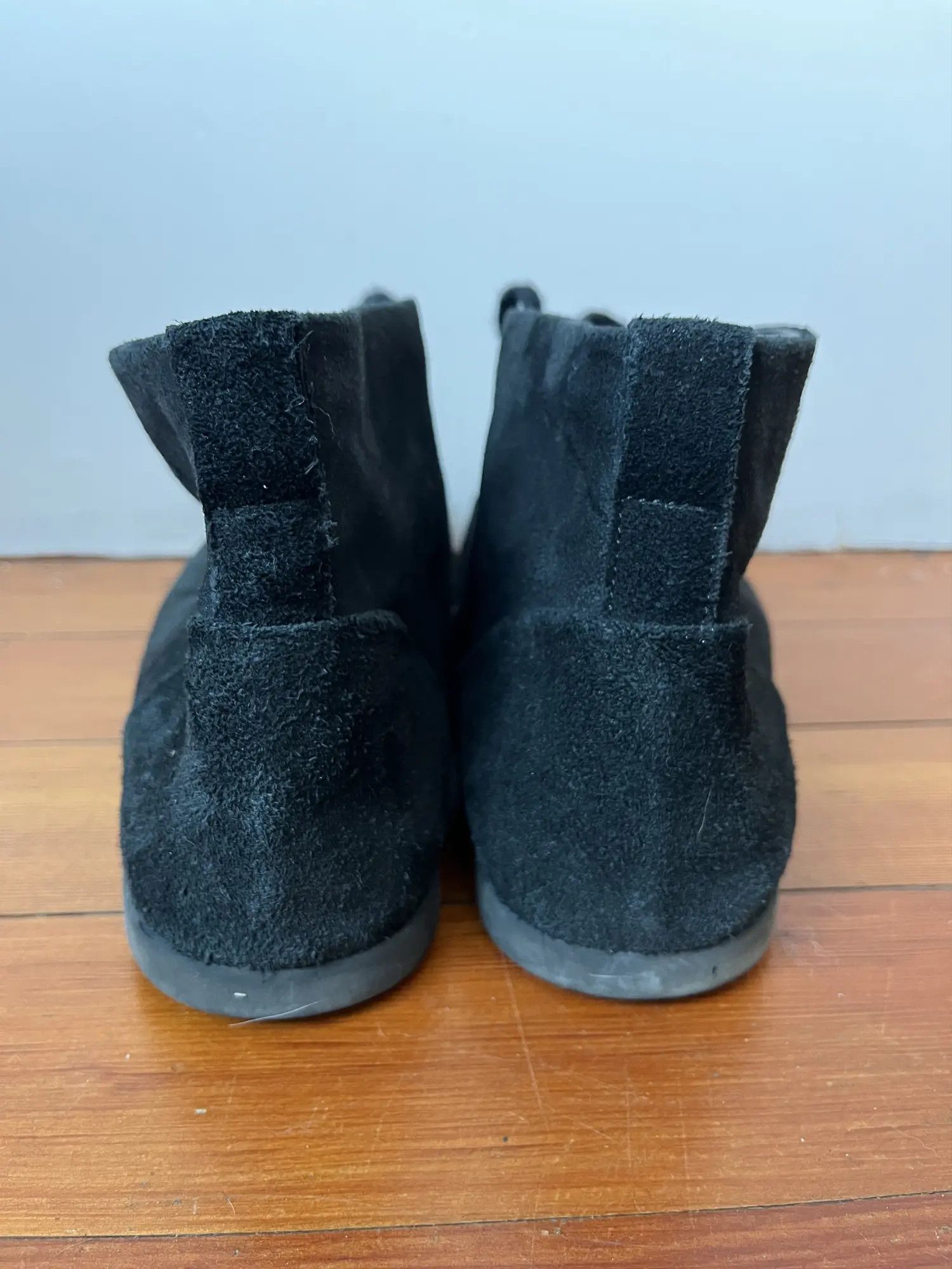 Stoffa Pleated Boot Black Suede Size US 9 / EU 42 - 3 Thumbnail