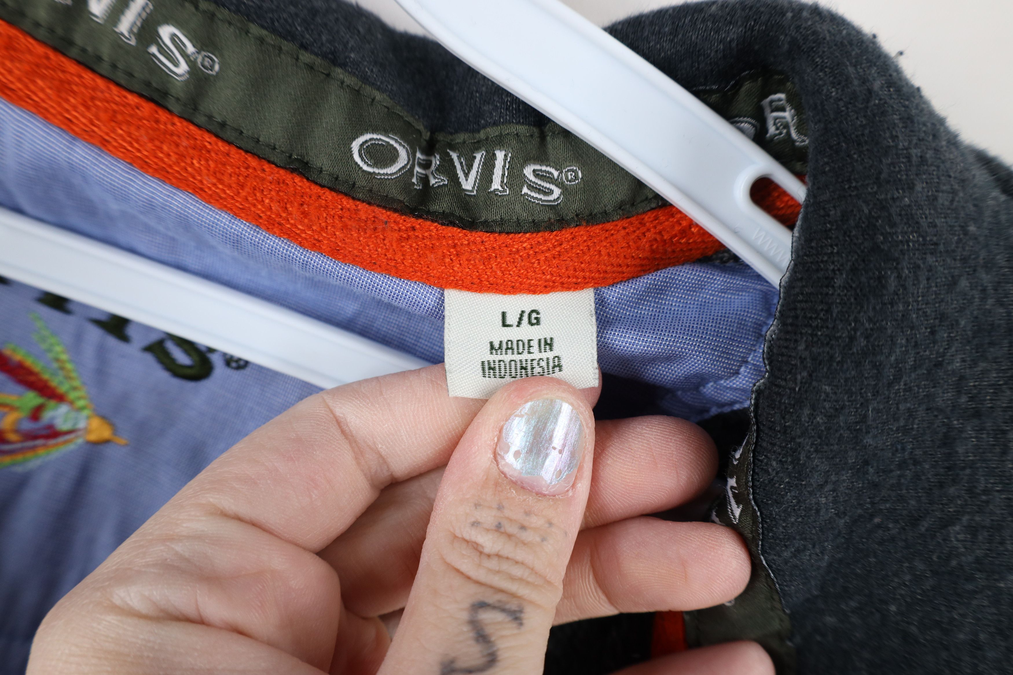Orvis Vintage Orvis Blank Half Zip Heavyweight Pullover Sweatshirt Size US L / EU 52-54 / 3 - 8 Thumbnail