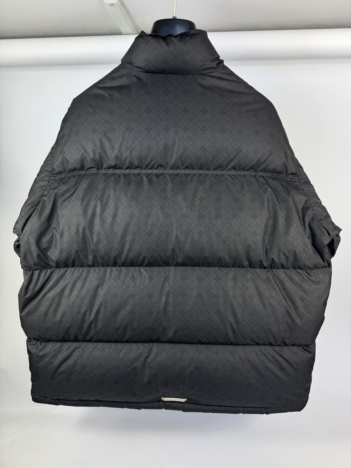 Chrome Hearts LOGO PRINT PUFFER JACKET WITH SILVER BUTTONS Size US XL / EU 56 / 4 - 2 Thumbnail