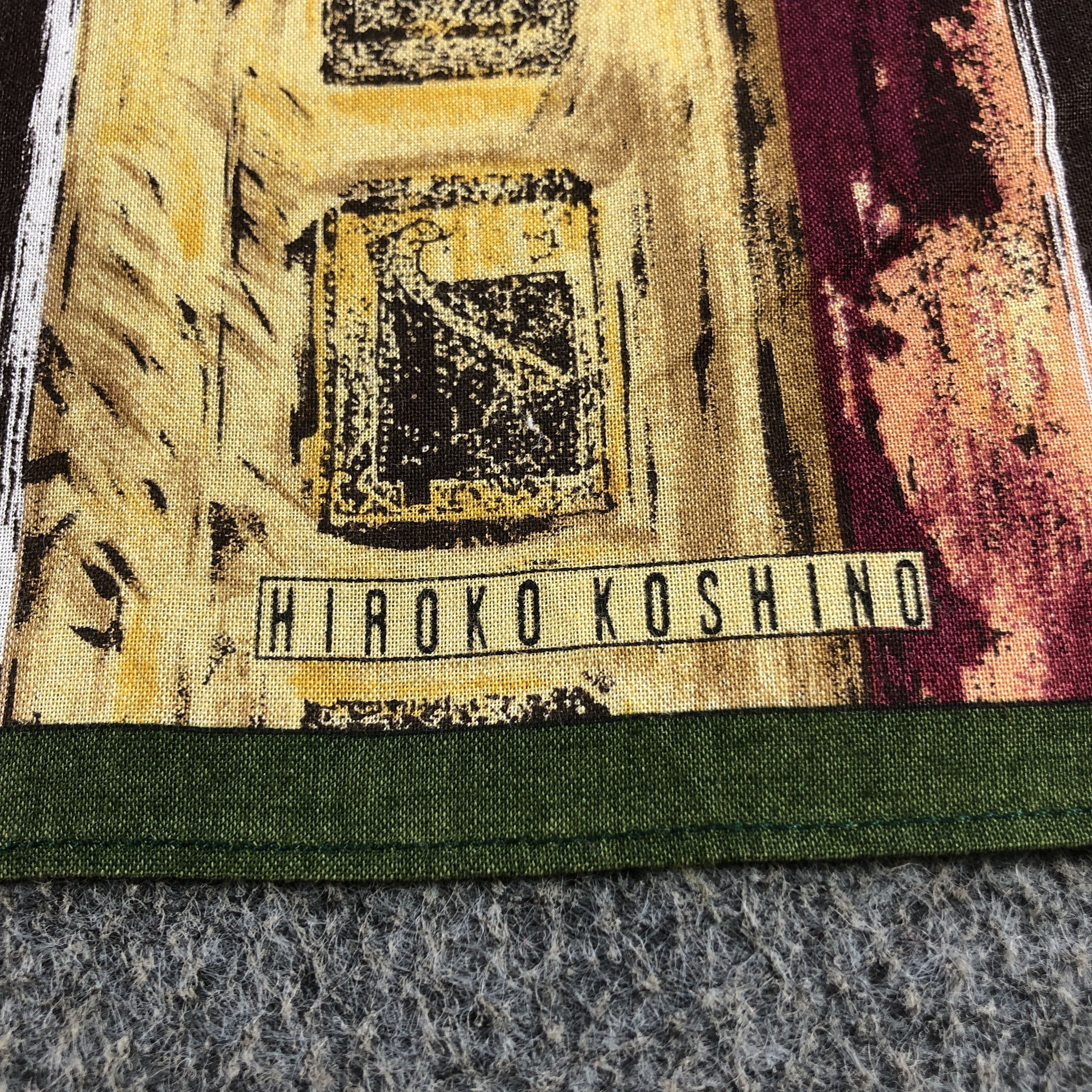 Hiroko Koshino Homme Hiroko Koshino Handkerchief Neckerchief Bandana H2486 Size ONE SIZE - 4 Thumbnail