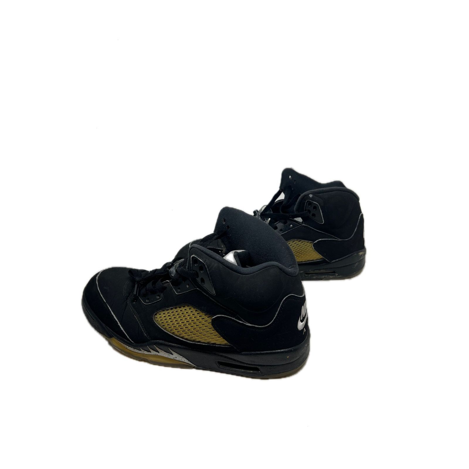 Nike Nike Jordan 5 Retro Black Metallic (2016) Mens 12 Size US 12 / EU 45 - 2 Thumbnail