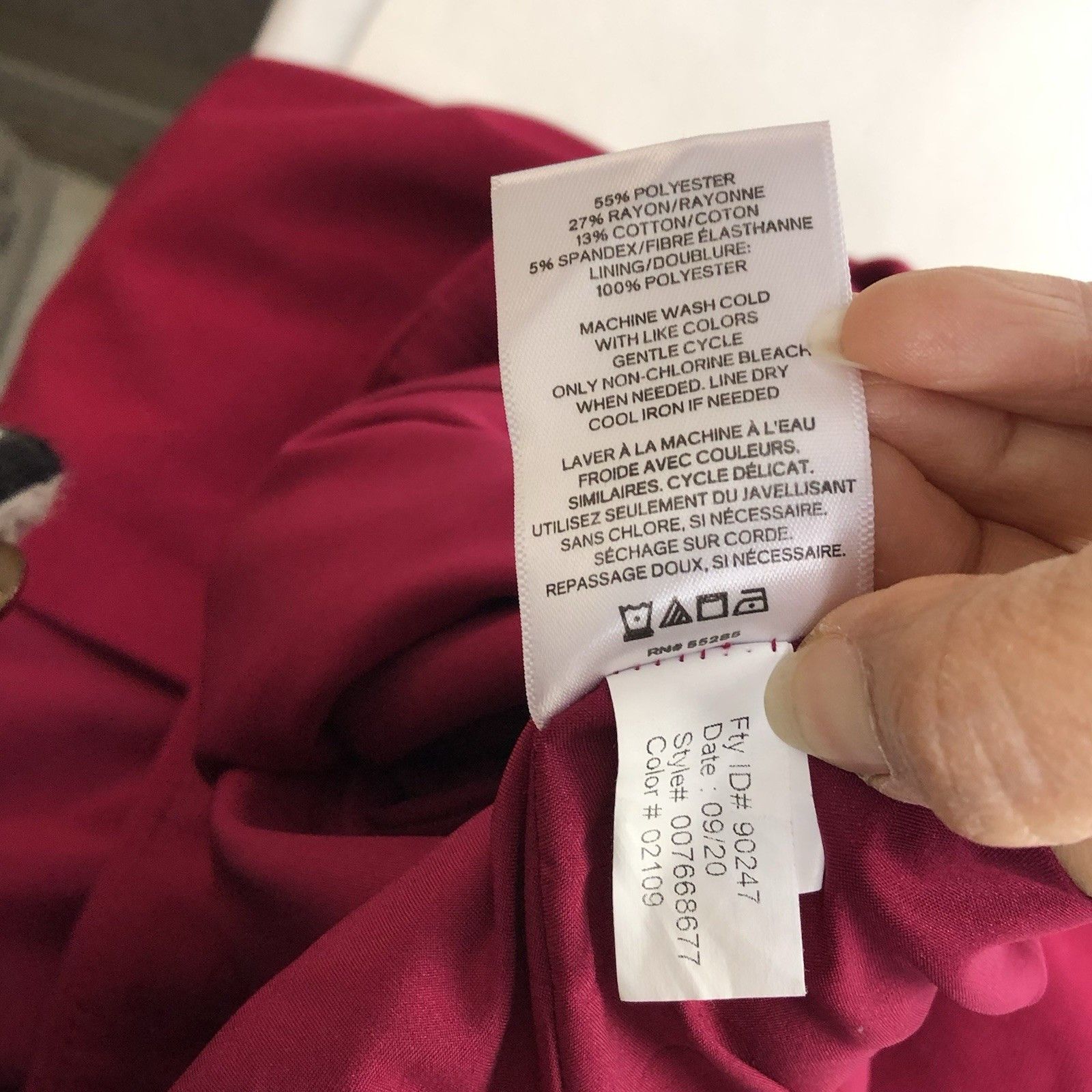 Express Express Y2K Magenta Hot Pink Pencil Skirt Sz 4 Slit Back Size 27" / US 4 / IT 40 - 5 Thumbnail