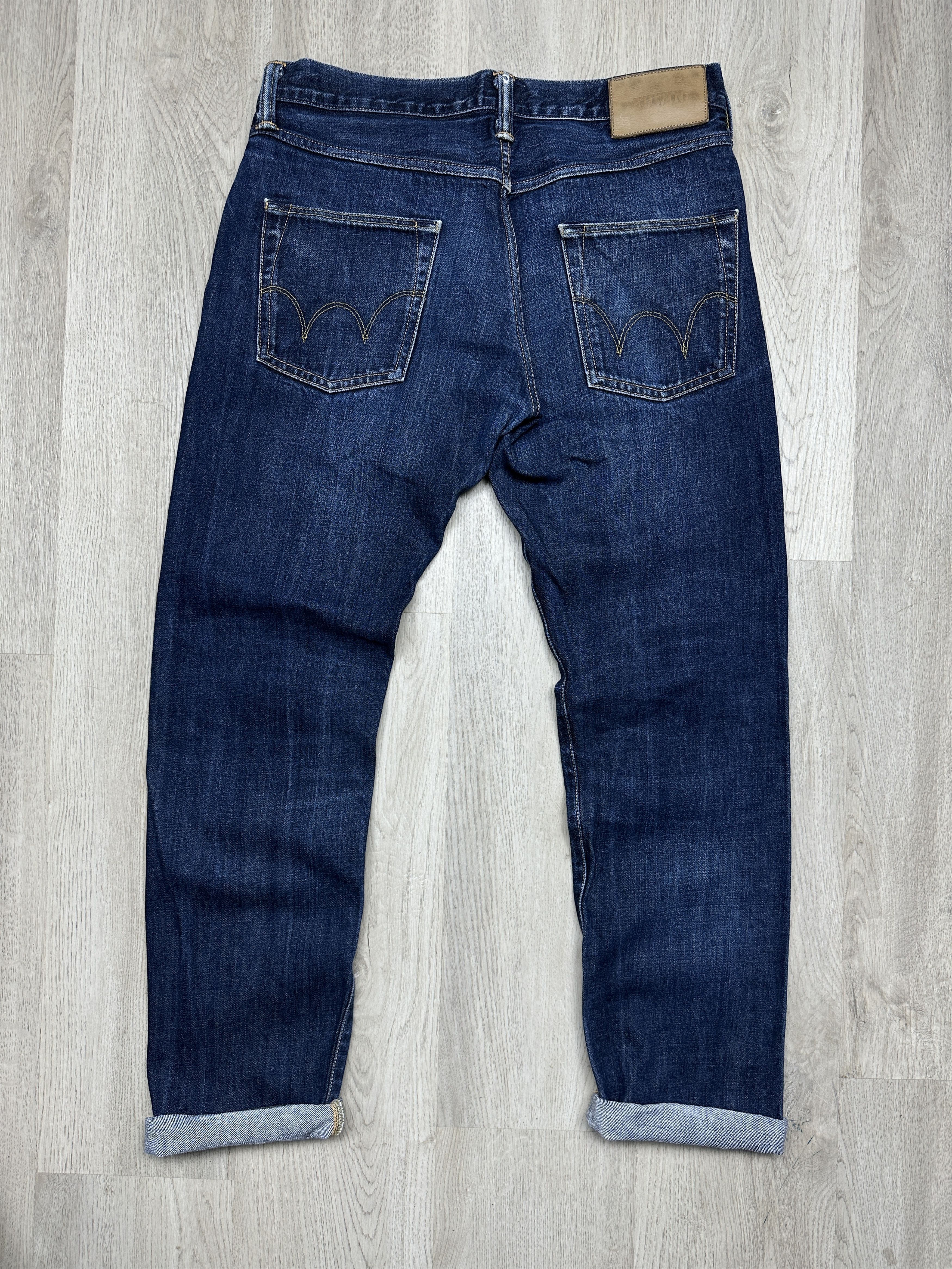 Edwin Edwin Mens Salvage Regular Tapered Denim Pants Jeans Size US 32 / EU 48 - 1 Thumbnail