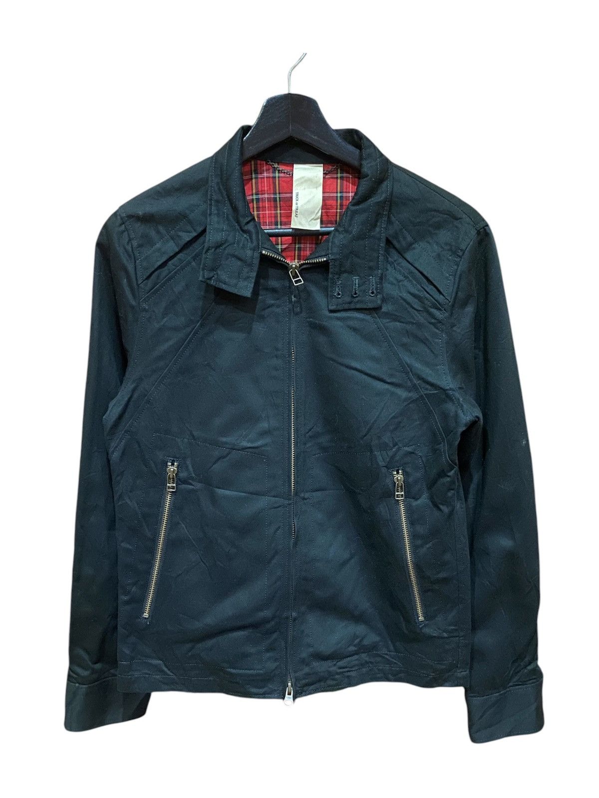 Japanese Brand TRICK OR TREAT BIKERS JACKET Size US S / EU 44-46 / 1 - 1 Thumbnail