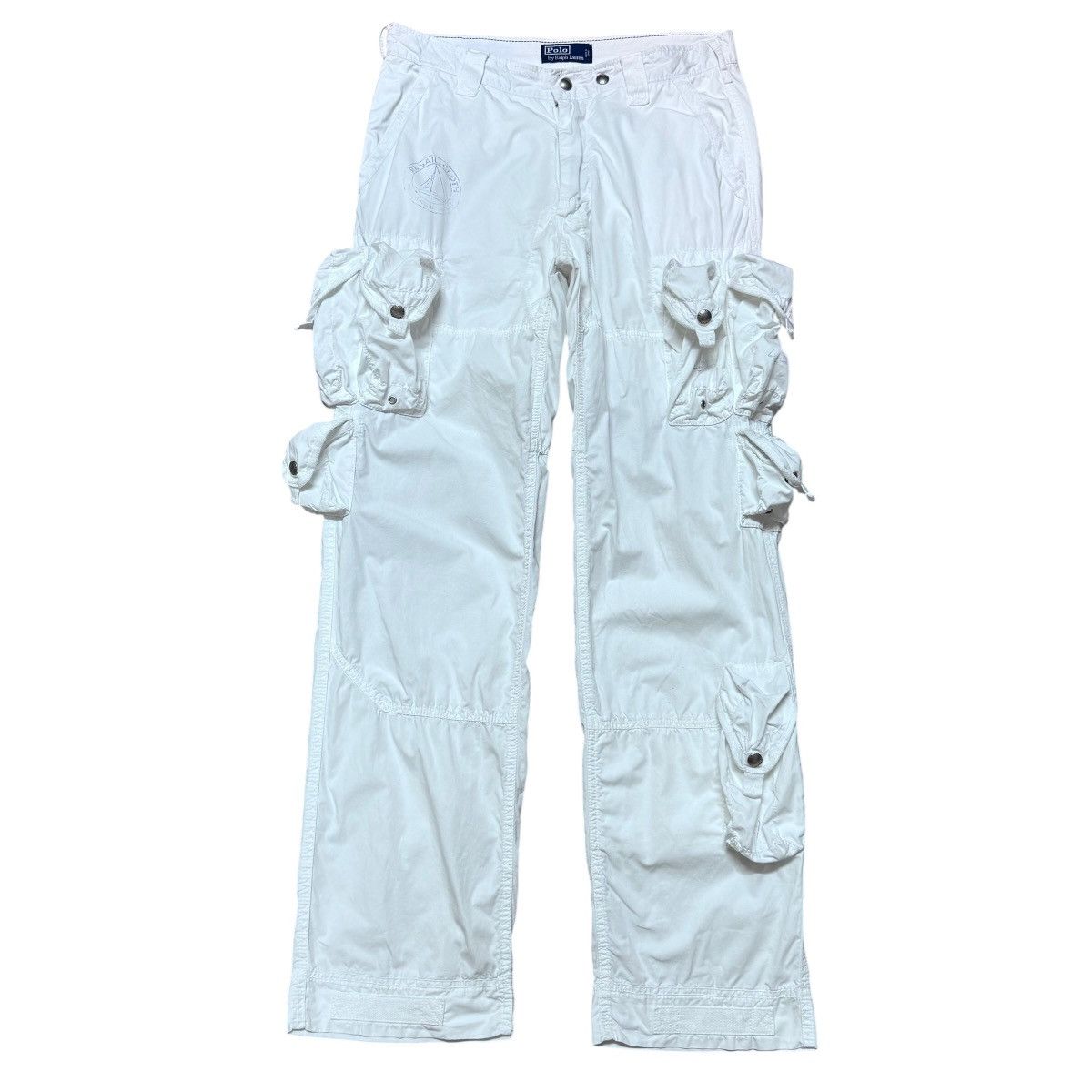 Polo Ralph Lauren Polo Ralph Lauren Sailor Tactical White Cargo Pants Size US 32 / EU 48 - 1 Thumbnail