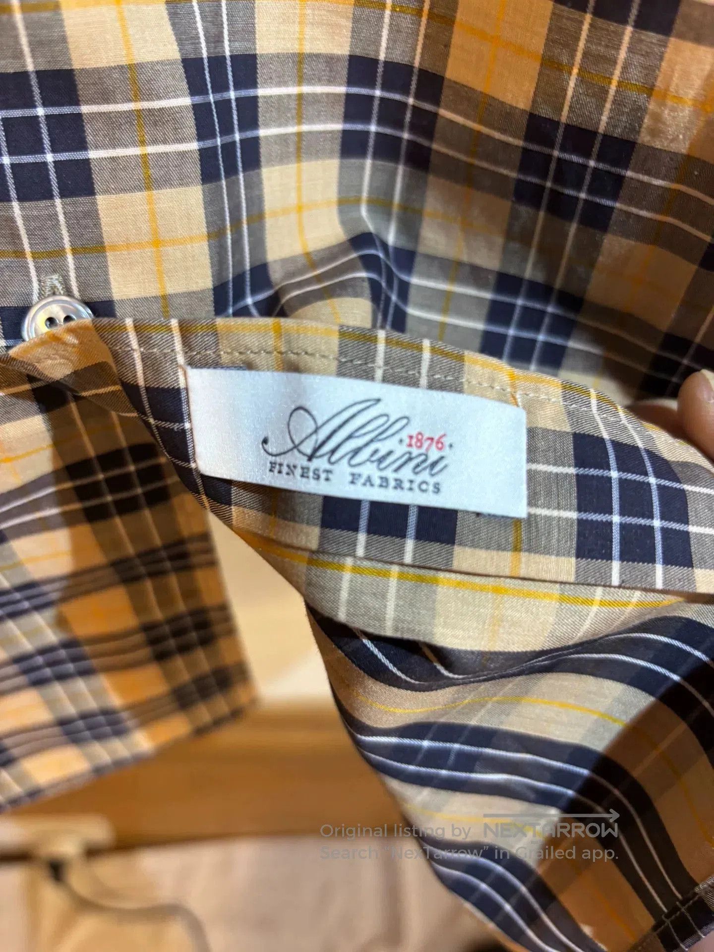 Studio Nicholson Studio Nicholson Oversized Check Shirt. Size US S / EU 44-46 / 1 - 5 Thumbnail
