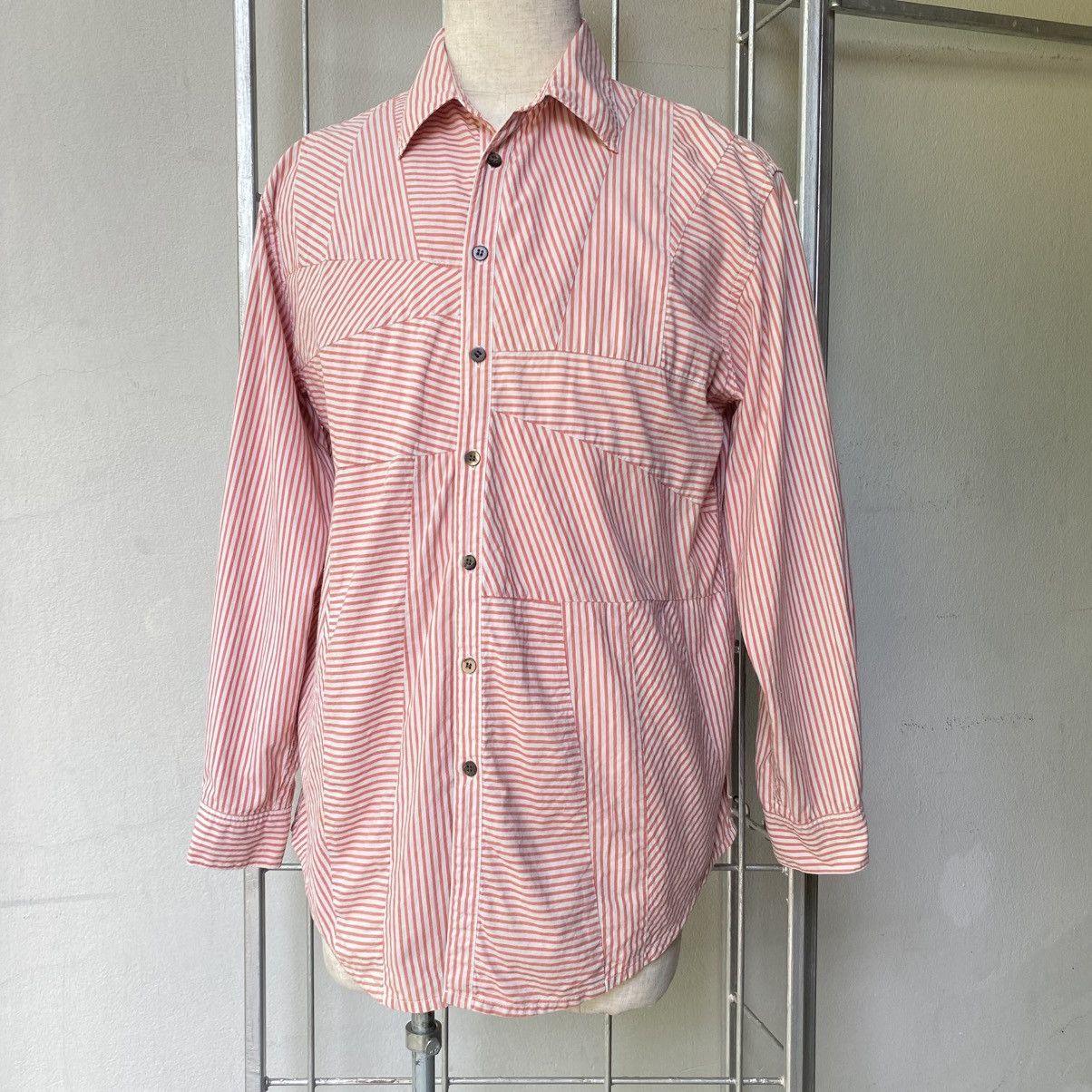 Hai Sporting Gear HAI SPORTING GEAR Red and White Striped Button-Up Shirt Size US M / EU 48-50 / 2 - 10 Thumbnail
