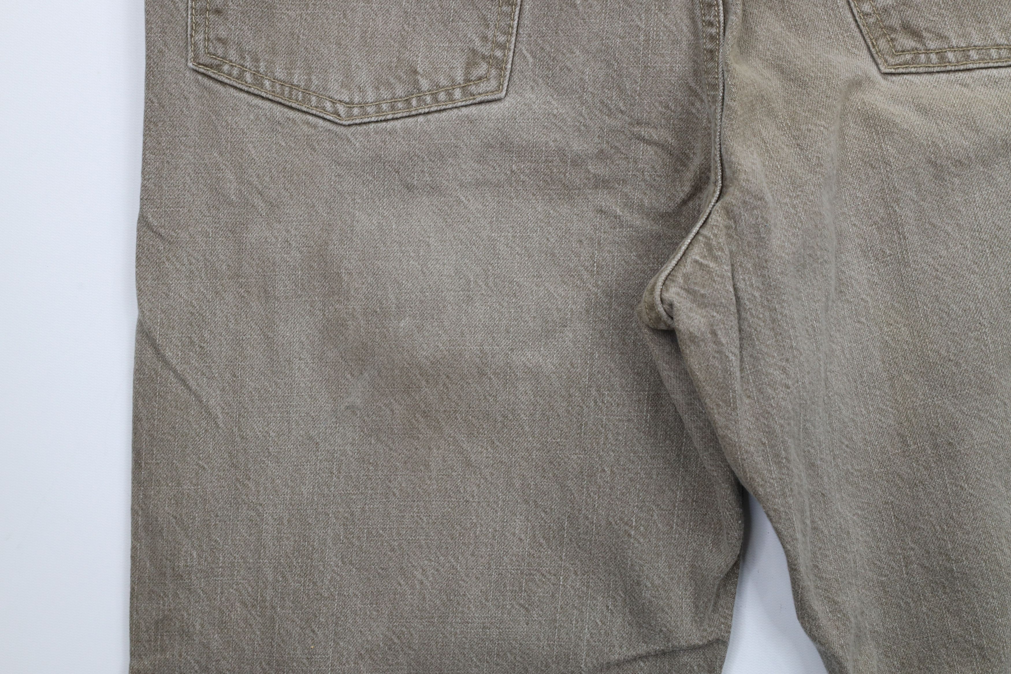 L.L. Bean × Vintage Vintage 90s LL Bean Fit Wide Leg Denim Jeans Beige Cotton Size US 34 / EU 50 - 12 Thumbnail