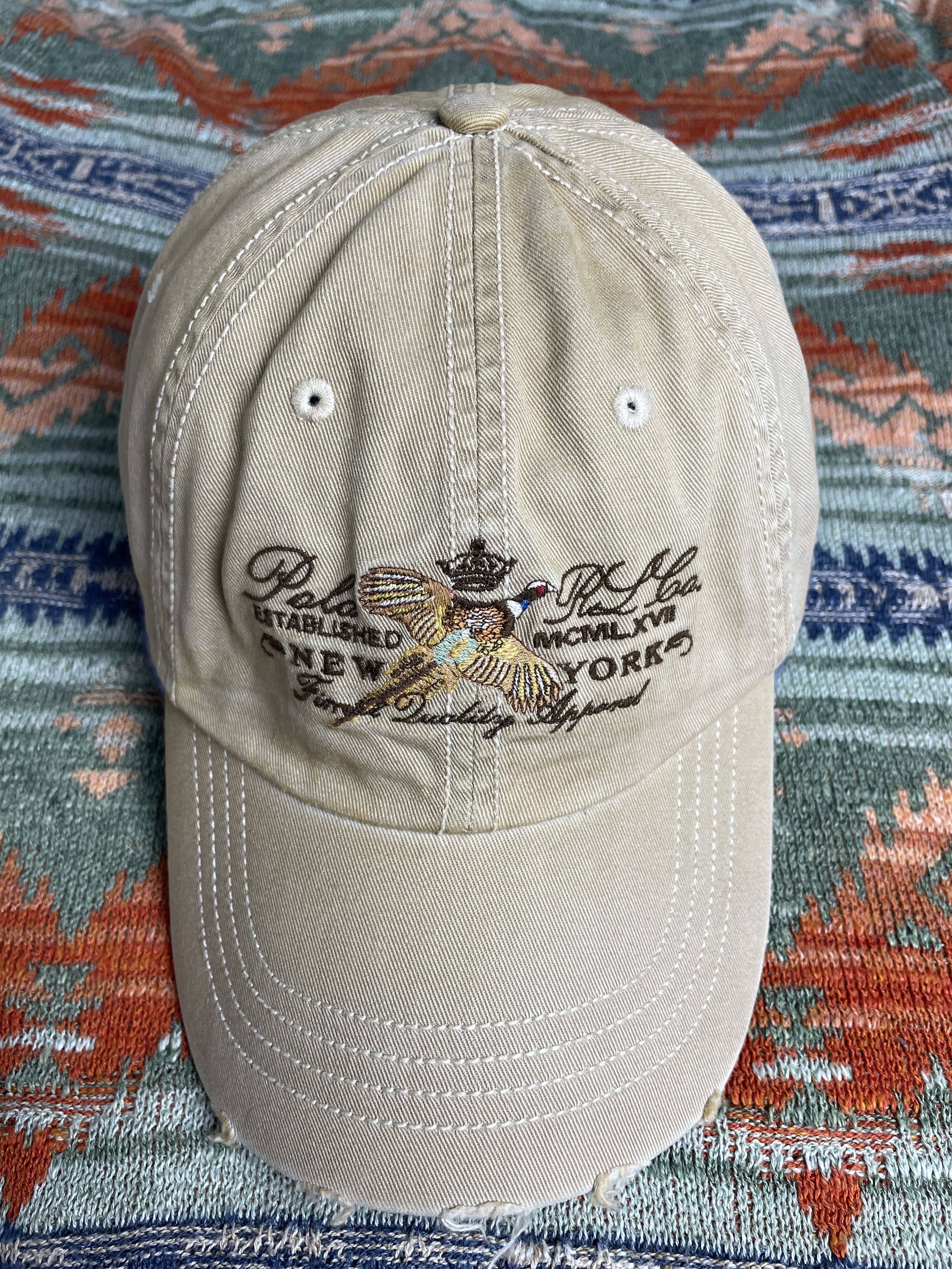 帽子 polo country sportsman leather bill cap 帽子 polo country sportsman leather bill cap Vintage Polo
