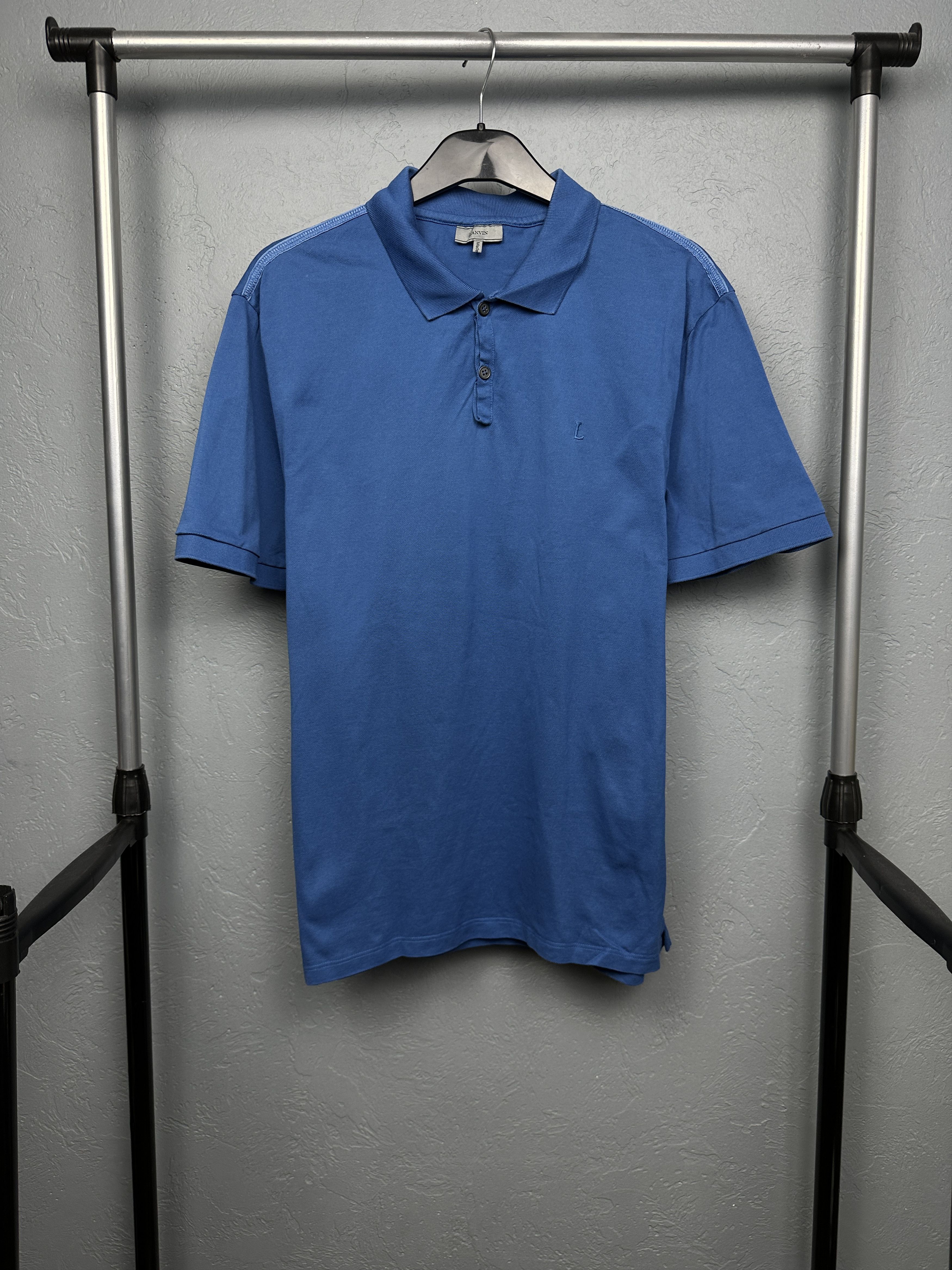 Lanvin Lanvin Mens Polo Shirt Slim Fit Size US XXL / EU 58 / 5 - 1 Thumbnail