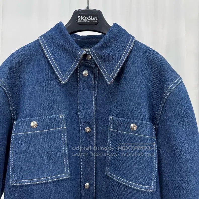 Acne Studios Acne Studios Lined Plaid Denim Jacket Size XS / US 0-2 / IT 36-38 - 3 Thumbnail