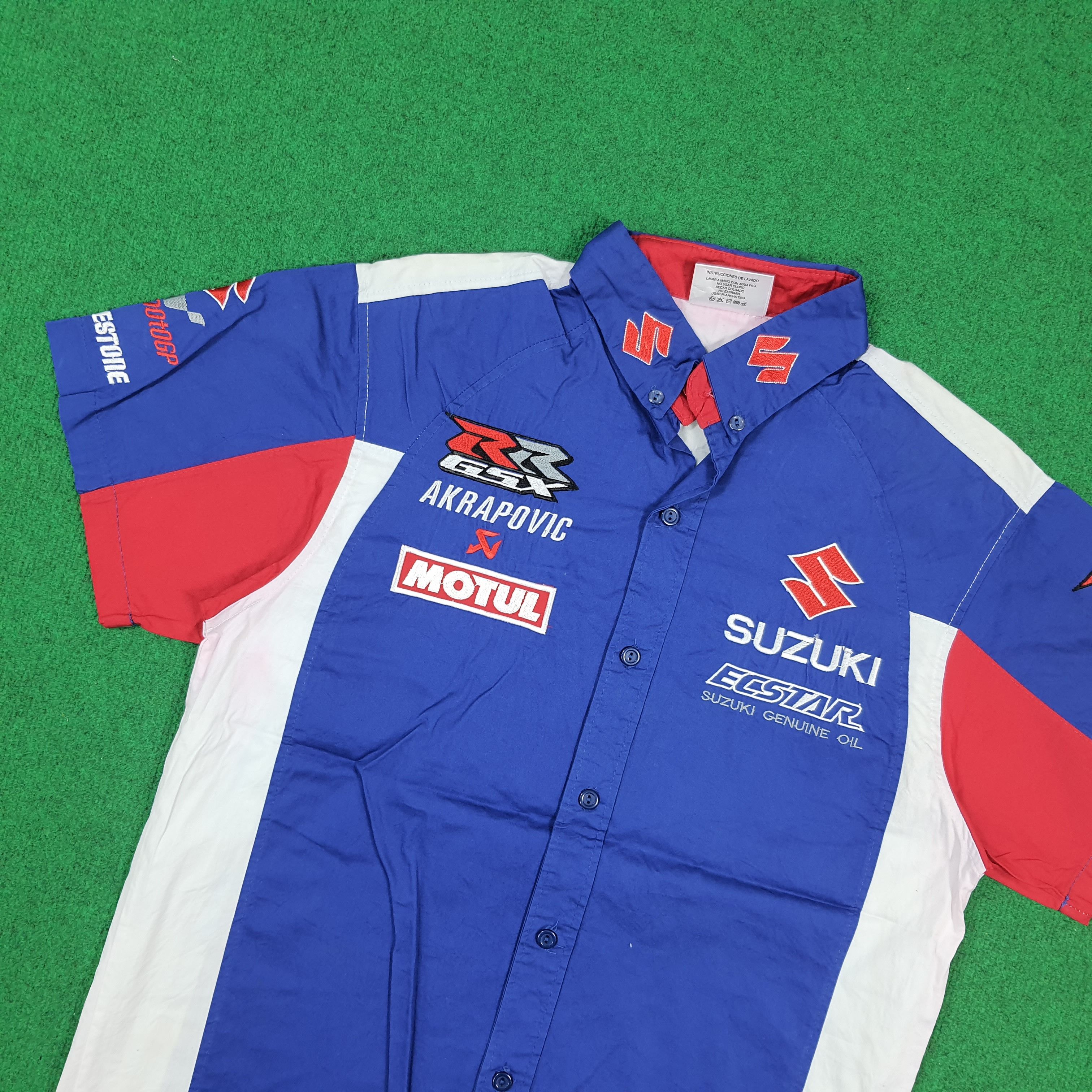 Japanese Brand Vintage Suzuki Hayabusa Racing Team Work Shirt C294N67 Size US S / EU 44-46 / 1 - 5 Thumbnail