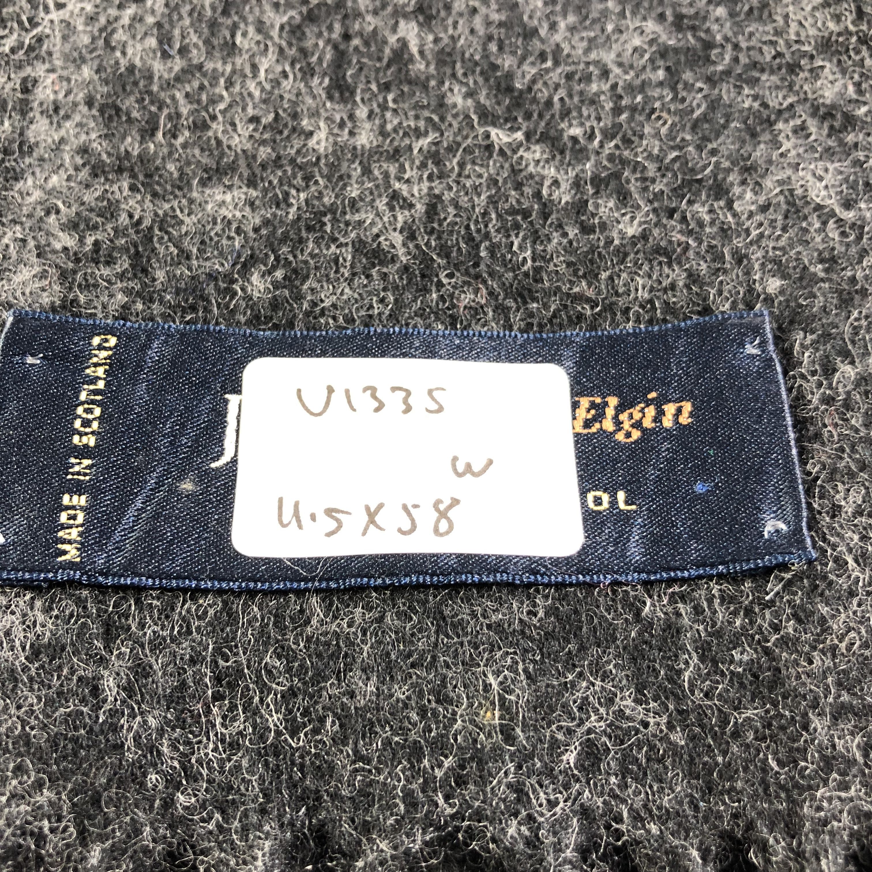 Johnstons Of Elgin Johnstons of Elgin Grey Wool Scarf Muffler V1335 Size ONE SIZE - 5 Thumbnail