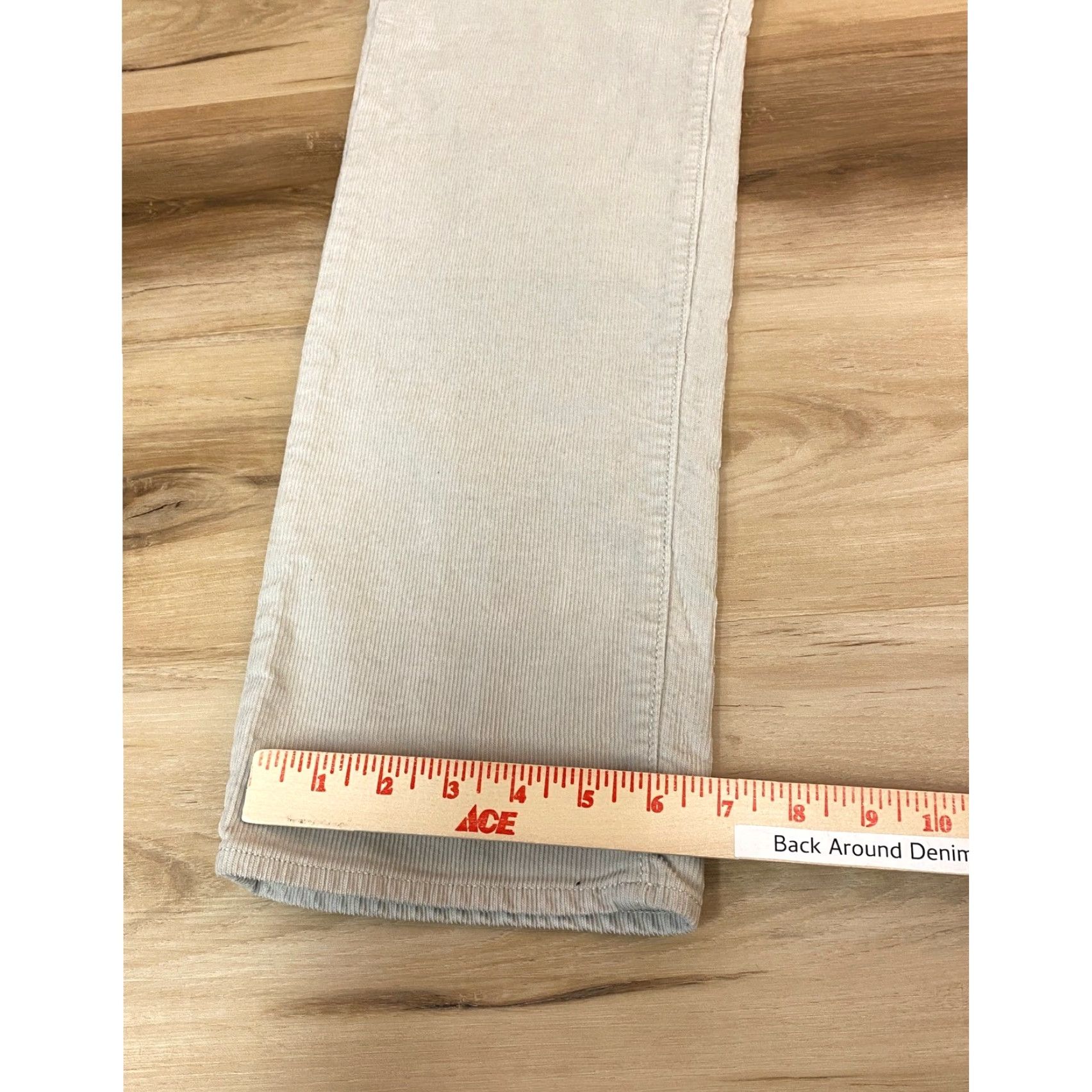J.Crew J. Crew Mens Corduroy Pants Light Blue Straight Leg 35x32 Chino Casual 5-Pocket Size US 35 - 7 Thumbnail