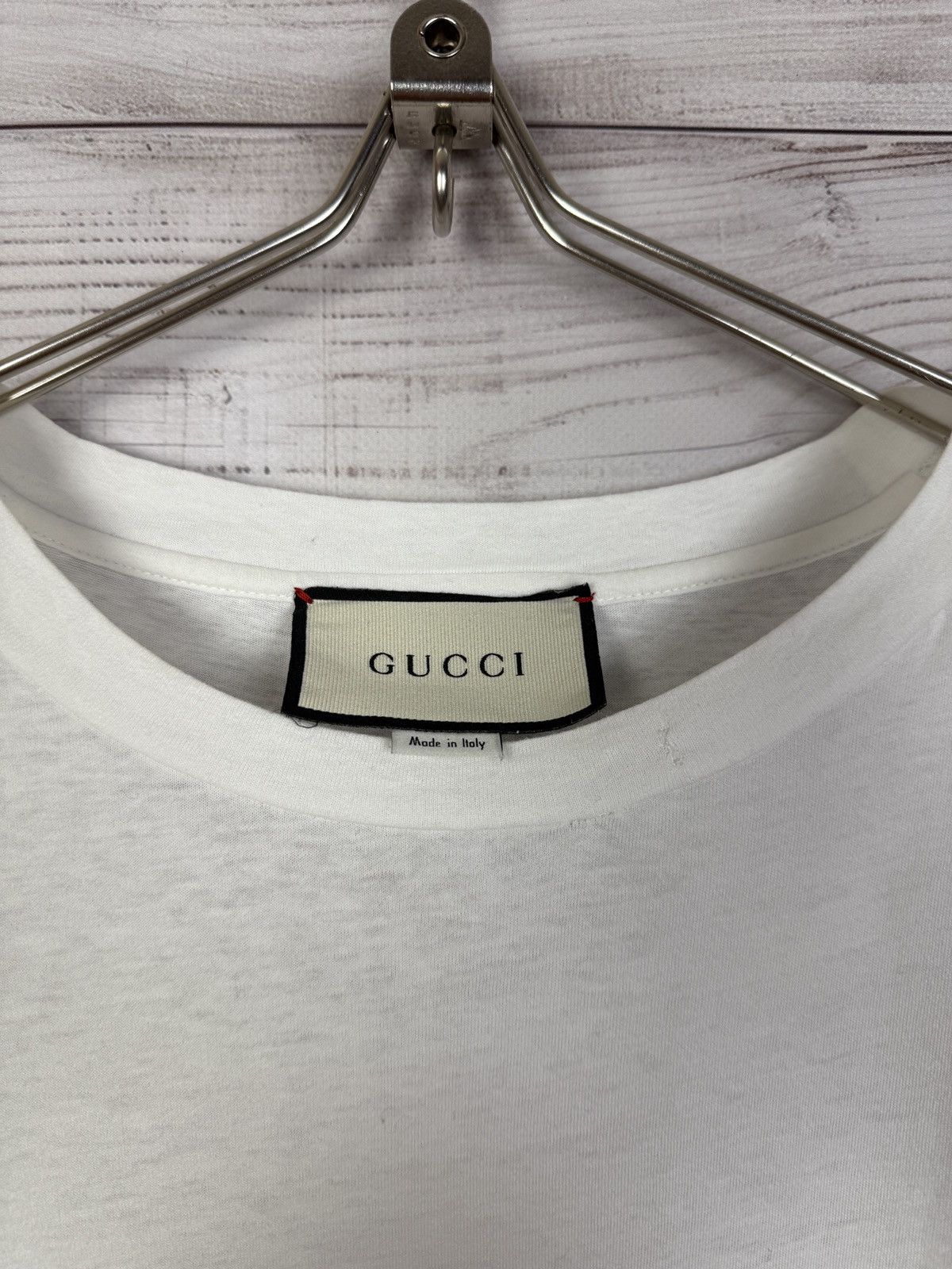 Gucci Gucci Tee Shirt With Big Logo Size US S / EU 44-46 / 1 - 5 Thumbnail