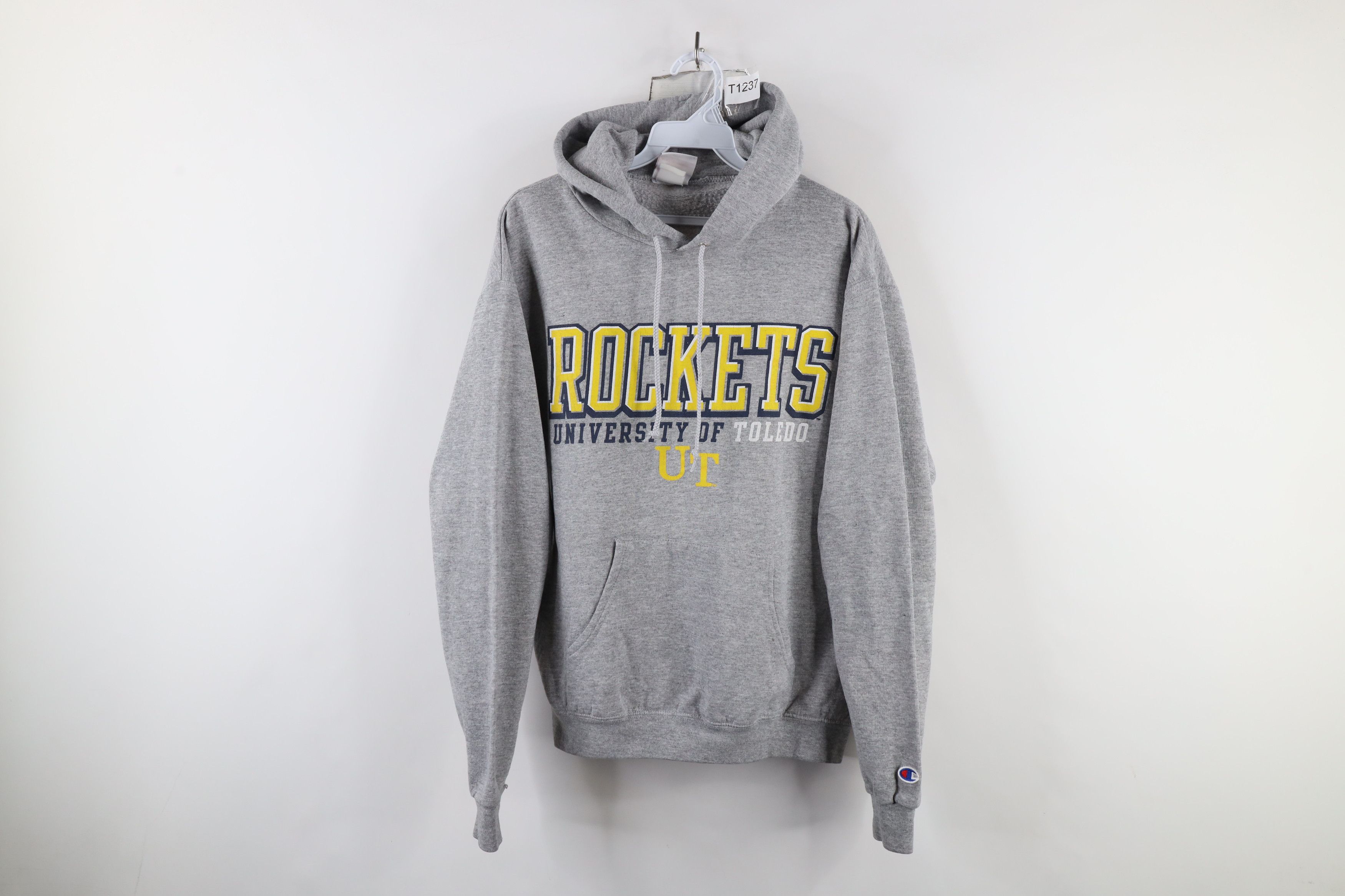 Champion × Vintage Vintage 90s Champion University of Toledo Hoodie Sweatshirt Size US M / EU 48-50 / 2 - 1 Thumbnail
