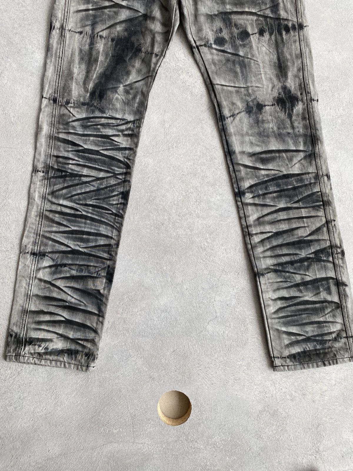 Japanese Brand × Tornado Mart Semantic Design Tiger Stripe Jeans Size US 33 - 3 Thumbnail