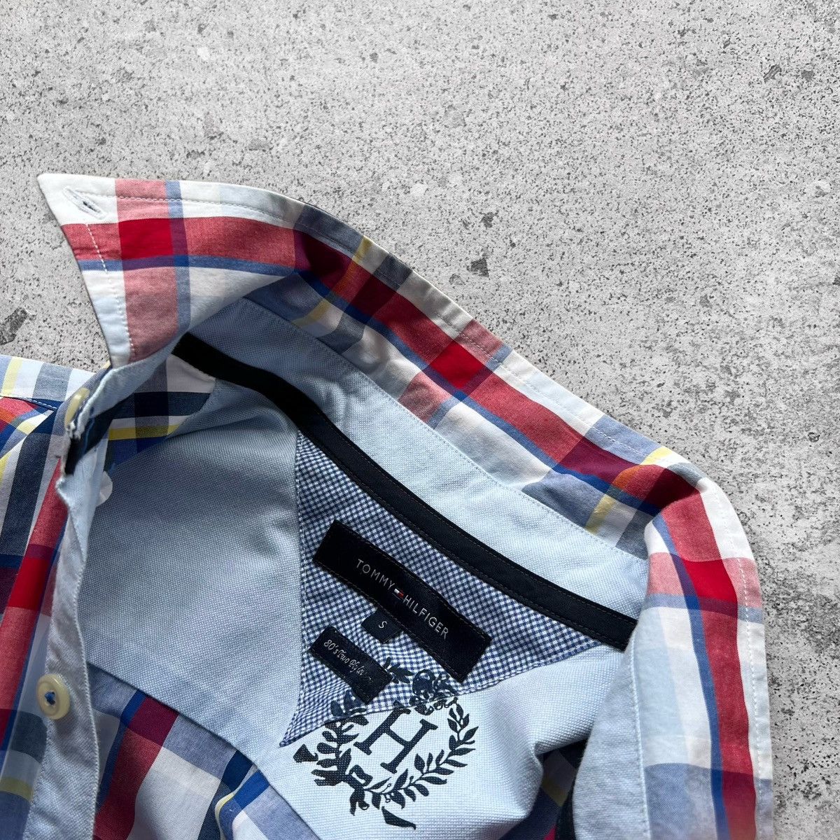 Designer × Tommy Hilfiger Tommy Hilfiger Multicolor Plaid Long Sleeve Button Shirt Size US S / EU 44-46 / 1 - 10 Thumbnail