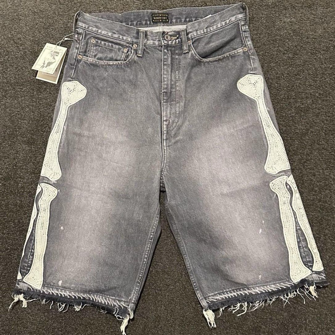 Kapital kapital 14oz Denim 5P Bone Shorts size32 Size US 32 / EU 48 - 1 Thumbnail