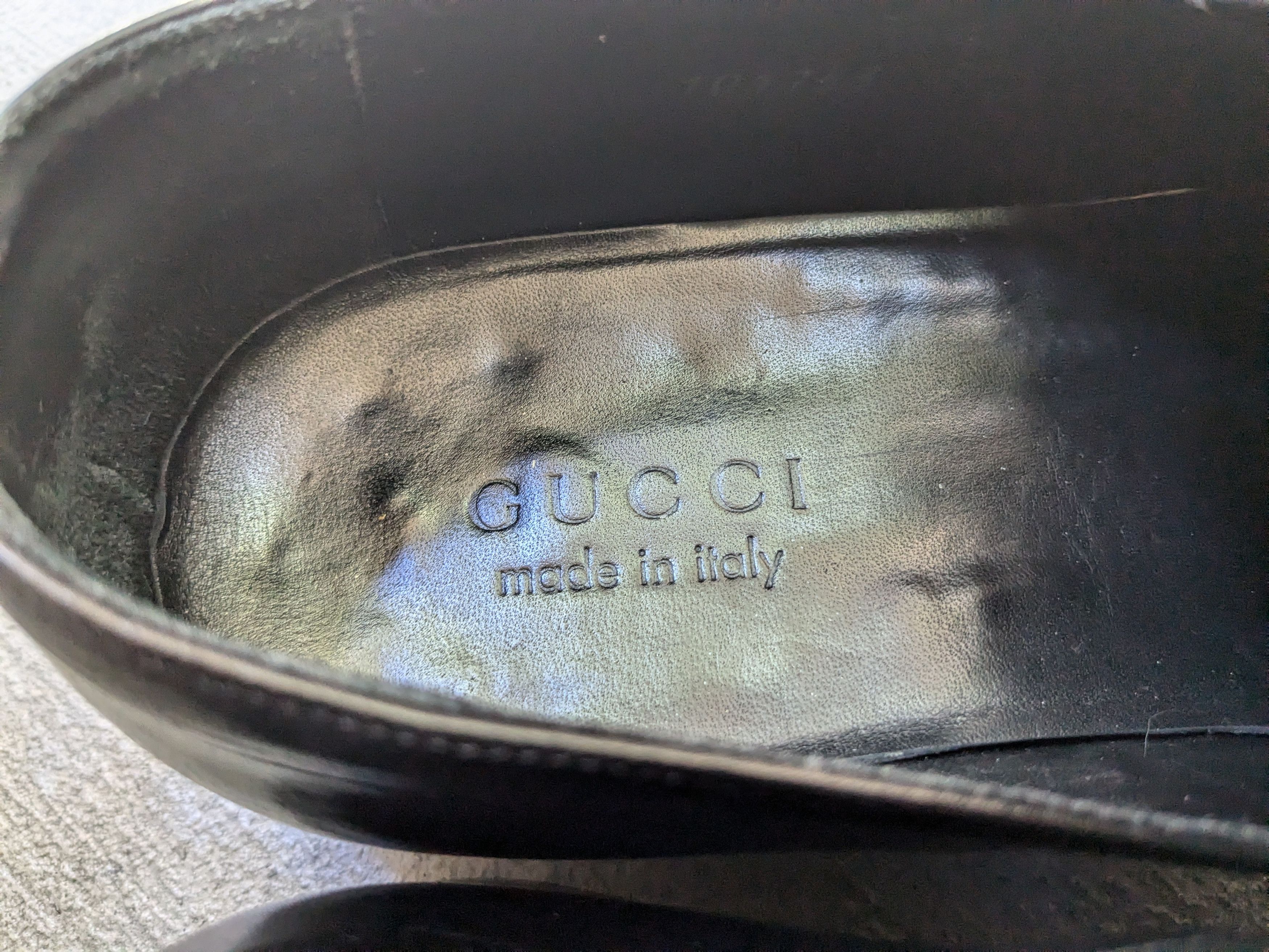 Gucci Gucci Horsebit Loafers Black 8 D Leather Snaffle Tom Ford Size US 8 / EU 41 - 3 Thumbnail