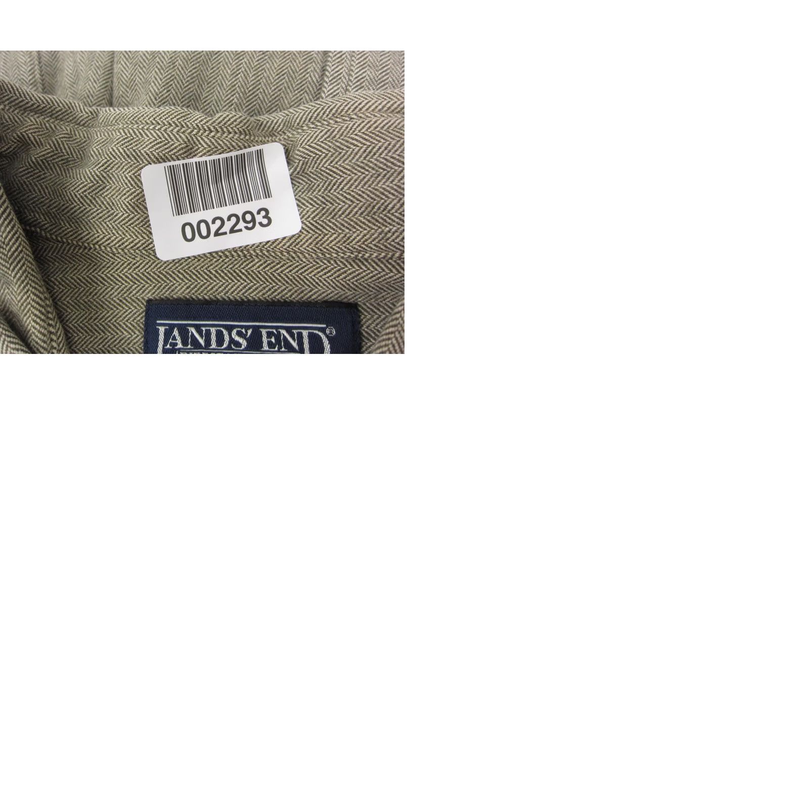 Lands' End VINTAGE Lands End Shirt Adult 2XL Green Button Down Cotton 90s Mens Size US XXL / EU 58 / 5 - 9 Thumbnail