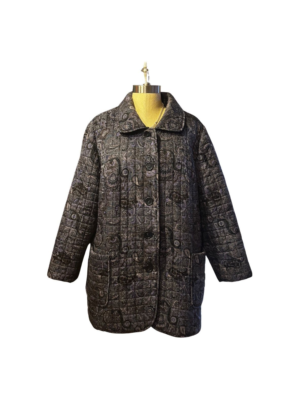 Other Women’s quilted Jacket.wj1947 Size XL / US 12-14 / IT 48-50 - 1 Thumbnail