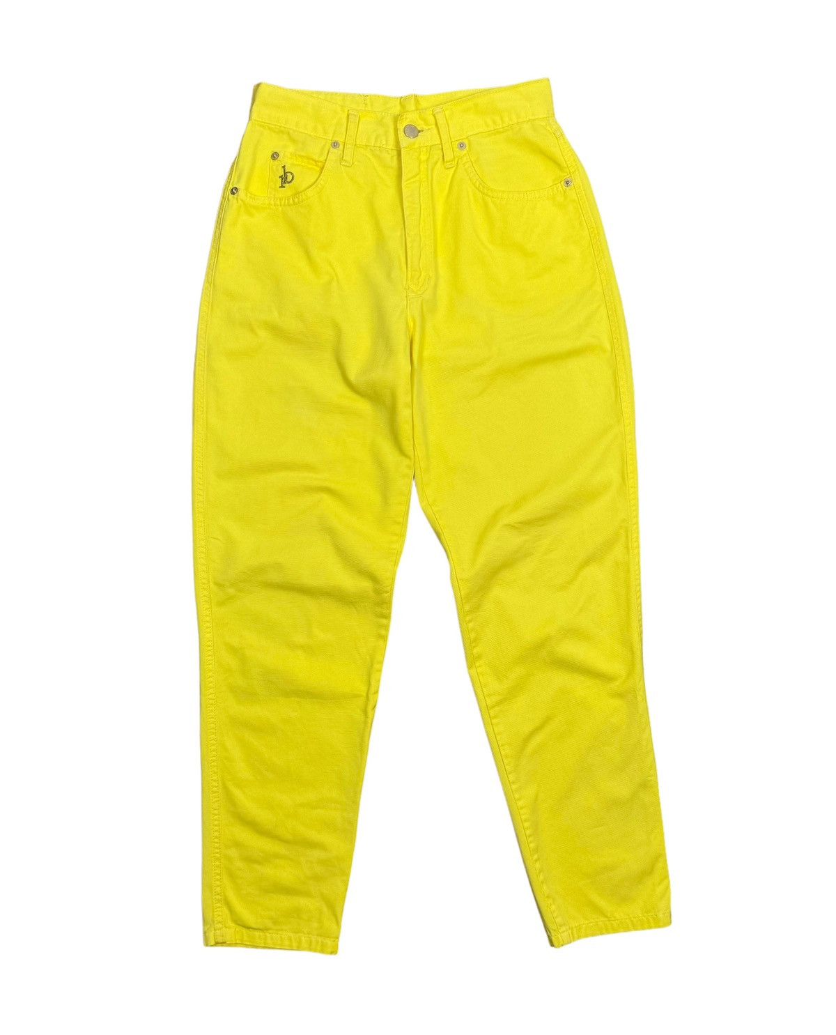 Vintage Roccobarocco Vintage Jeans Yellow Logo Size 29 Size 29" - 9 Thumbnail