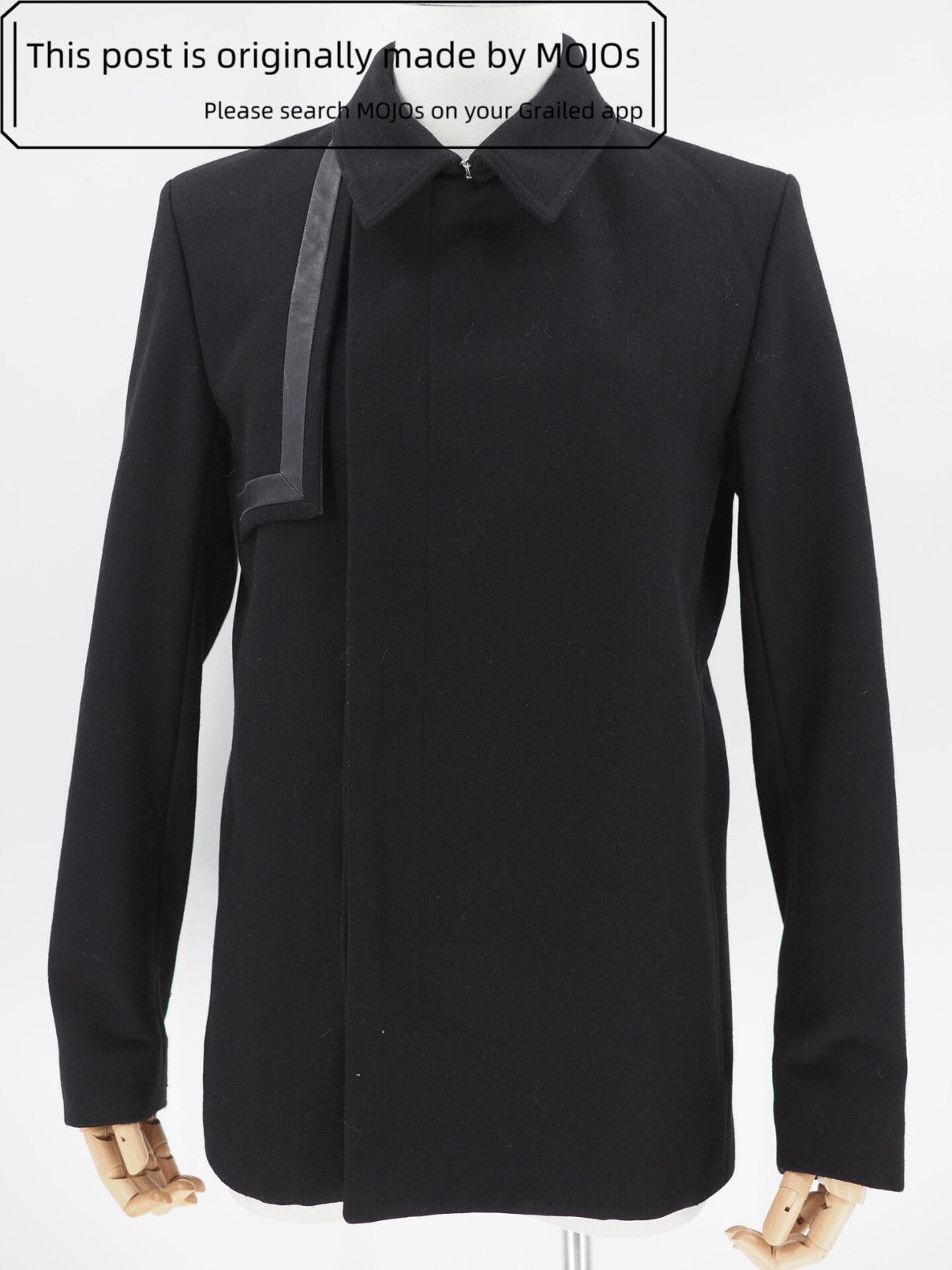 Dior Sz 46 Dior Leather Joint Coat mojos48422620 Size US S / EU 44-46 / 1 - 2 Thumbnail