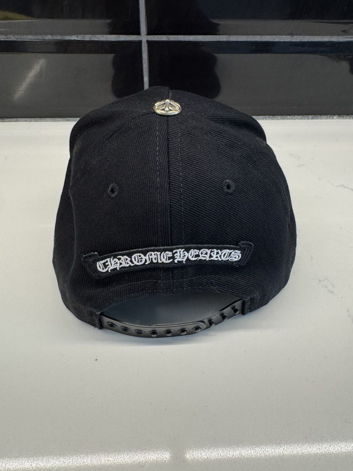 Chrome Hearts Chrome Hearts RS3 Baseball Hat –Black with Dagger Embroidery Size ONE SIZE - 5 Thumbnail