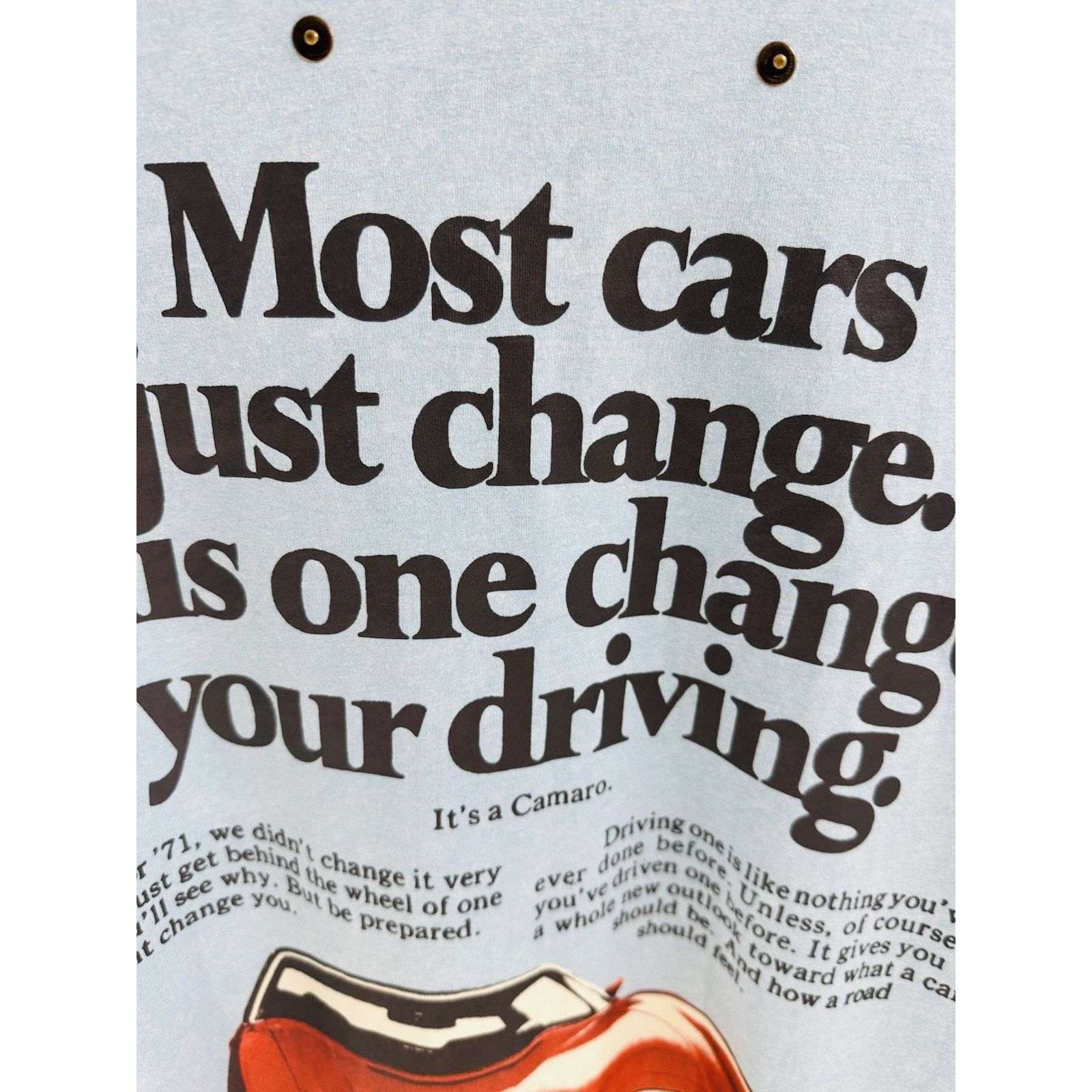 Hanes General Motors Shirt Mens XXL Blue USA Camaro Hot Rod GM Size US XXL / EU 58 / 5 - 6 Thumbnail