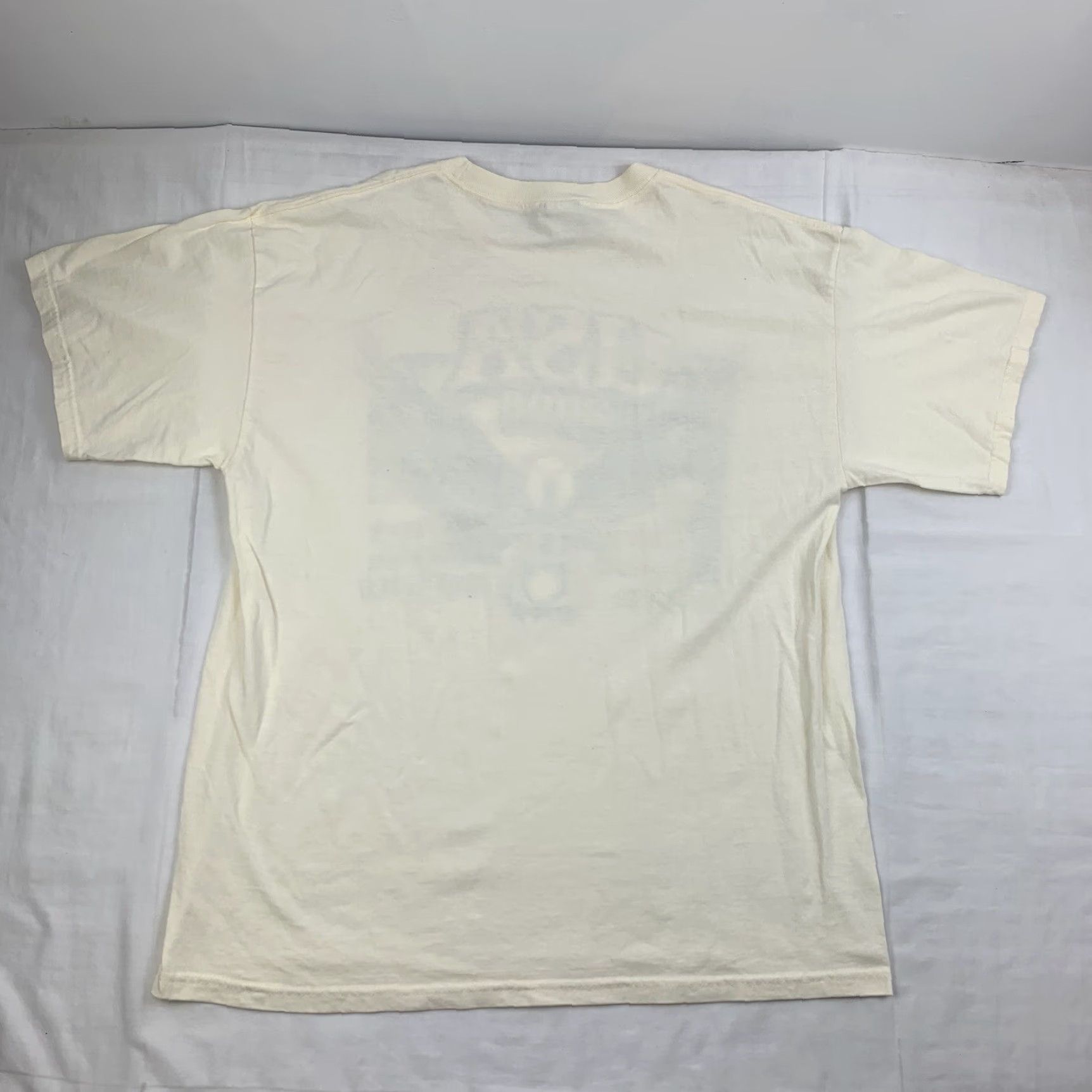 Vintage USA Biker Shirt Adult XL Tan Cream Eagle 208 Power Freedom American Motorcycle Size US XL / EU 56 / 4 - 8 Thumbnail