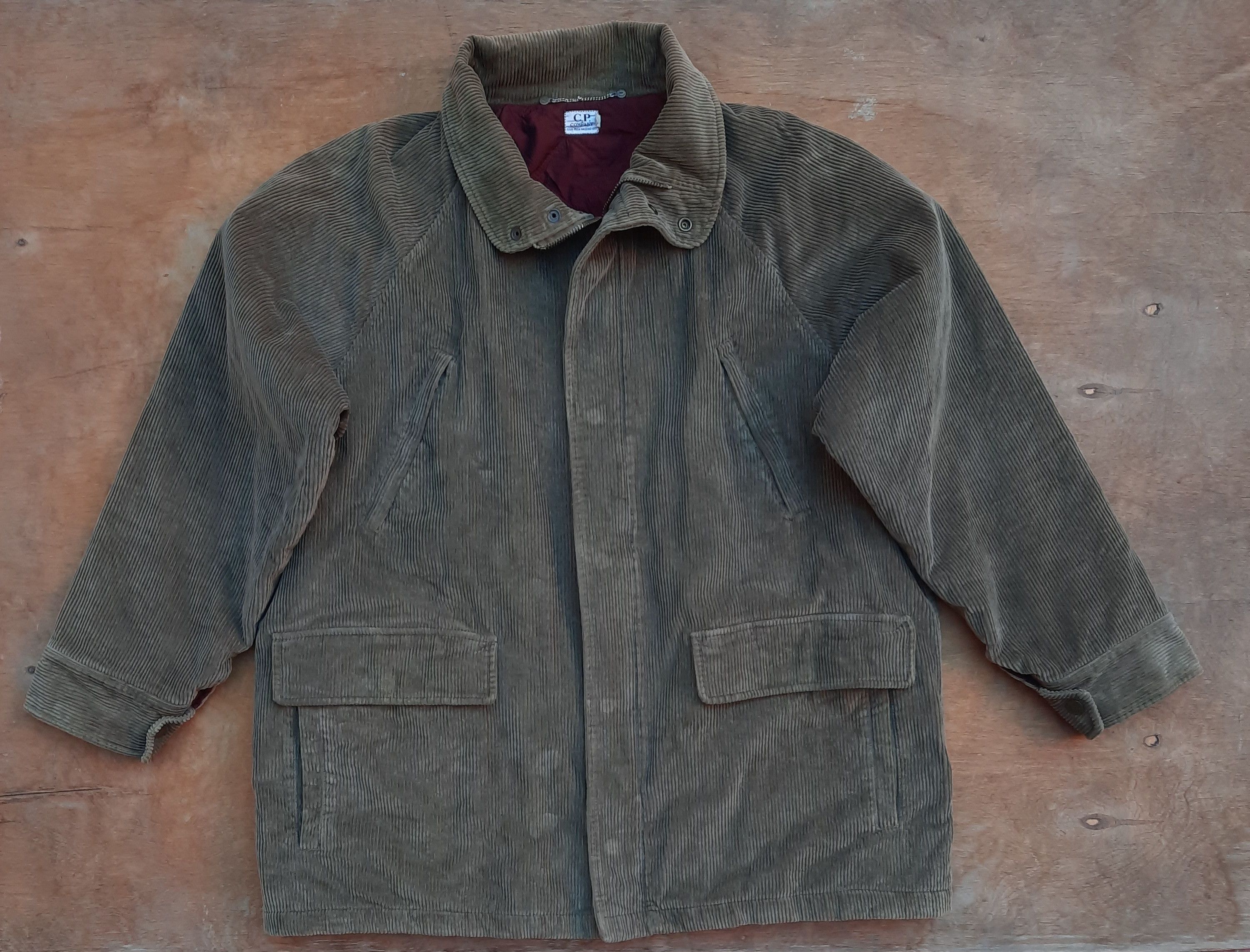 Massimo Osti C.P. Company Massimo Osti Jumbo Cord Corduroy Field Jacket Size US L / EU 52-54 / 3 - 1 Thumbnail