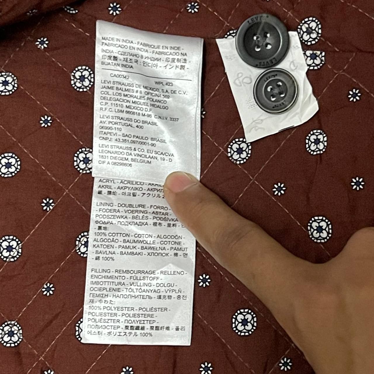 Levi's Levis Wool Multi Pocket Vest Size US M / EU 48-50 / 2 - 7 Thumbnail