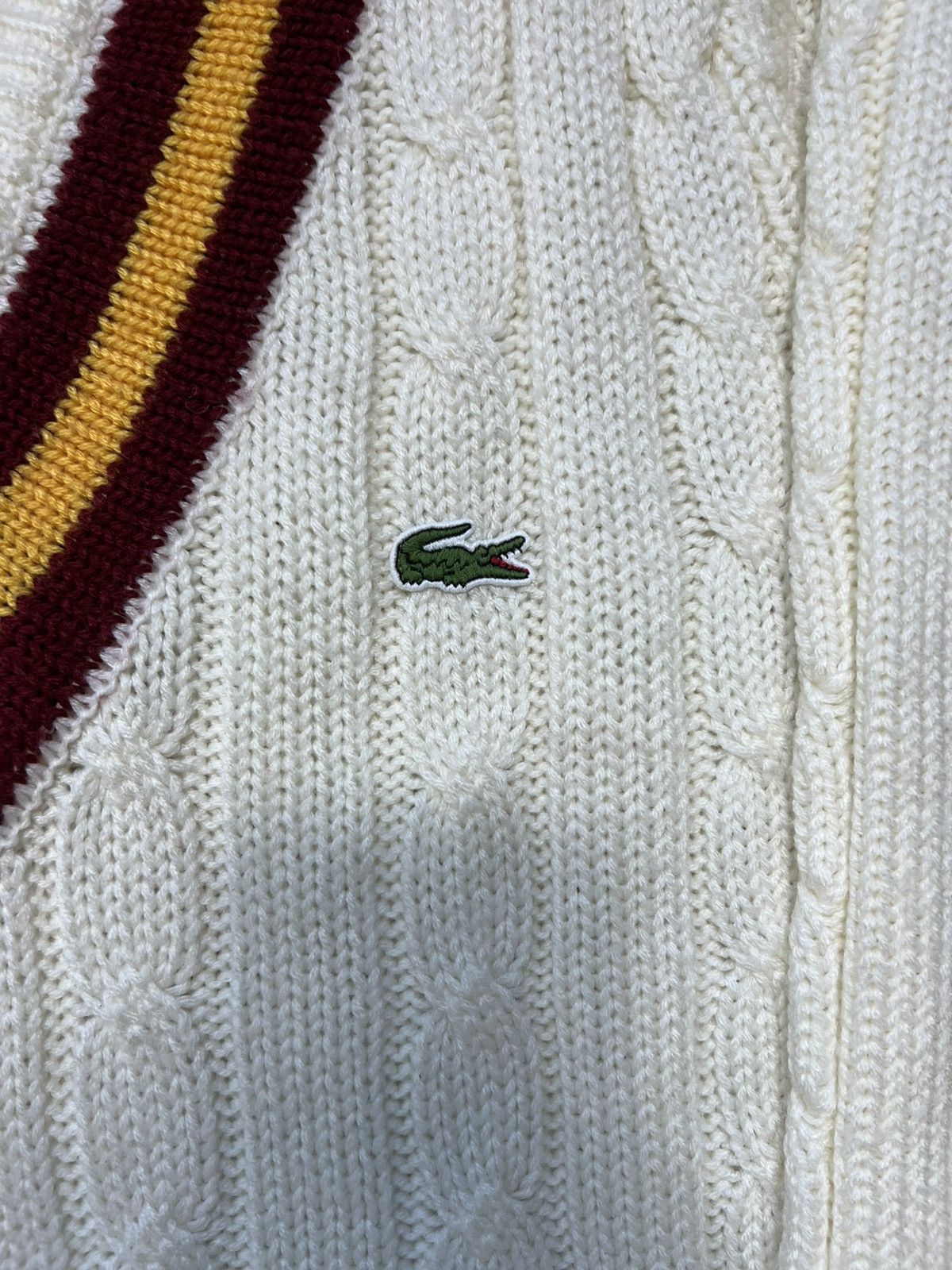 Lacoste Unisex Braid Sweater Lacoste Small Logo Size US S / EU 44-46 / 1 - 3 Thumbnail
