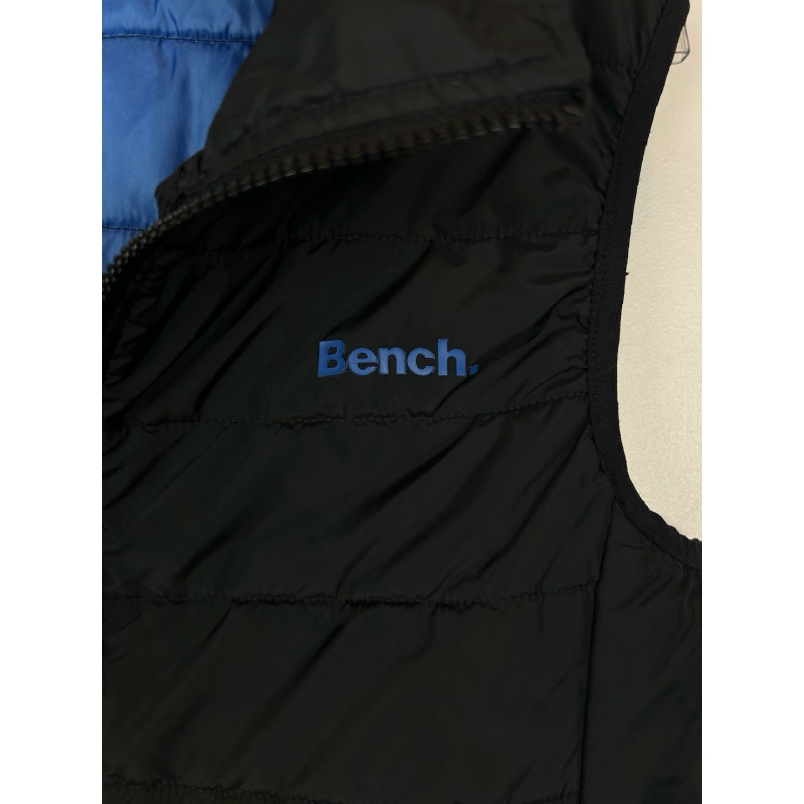 Bench Bench Puffer Vest Mens M Jacket Zip Black Solid Quilted Outdoor Casual Size US M / EU 48-50 / 2 - 3 Thumbnail
