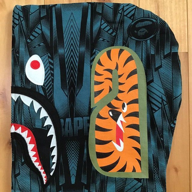 Bape BAPE SPEED RACER SHARK FULL ZIP HOODIE a bathing ape Size US L / EU 52-54 / 3 - 5 Thumbnail