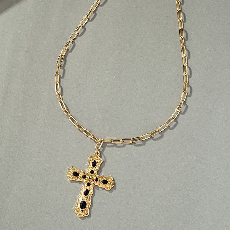 Other Cross Hip-hop STEAL! Y2K Chains Necklace Chain Size ONE SIZE - 3 Thumbnail
