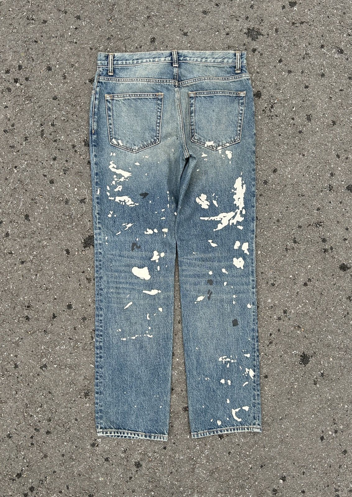 Helmut Lang Helmut Lang re-edition paint splatter jeans Size US 30 / EU 46 - 2 Thumbnail