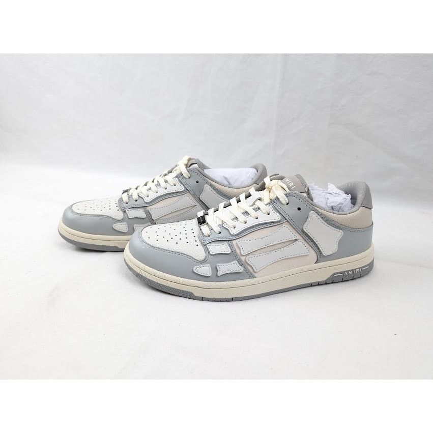 Amiri o1rshd1 Skelton Low-Top Sneakers in Grey Size US 9 / EU 42 - 15 Thumbnail