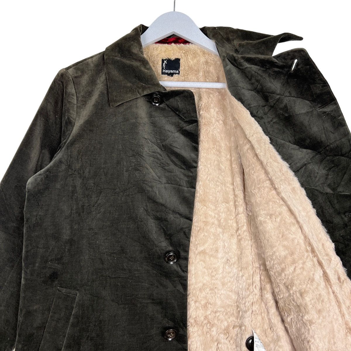 Japanese Brand 🔥 KFT HAYAMA VELVET LONG JACKET MADE IN JAPAN Size US S / EU 44-46 / 1 - 10 Thumbnail