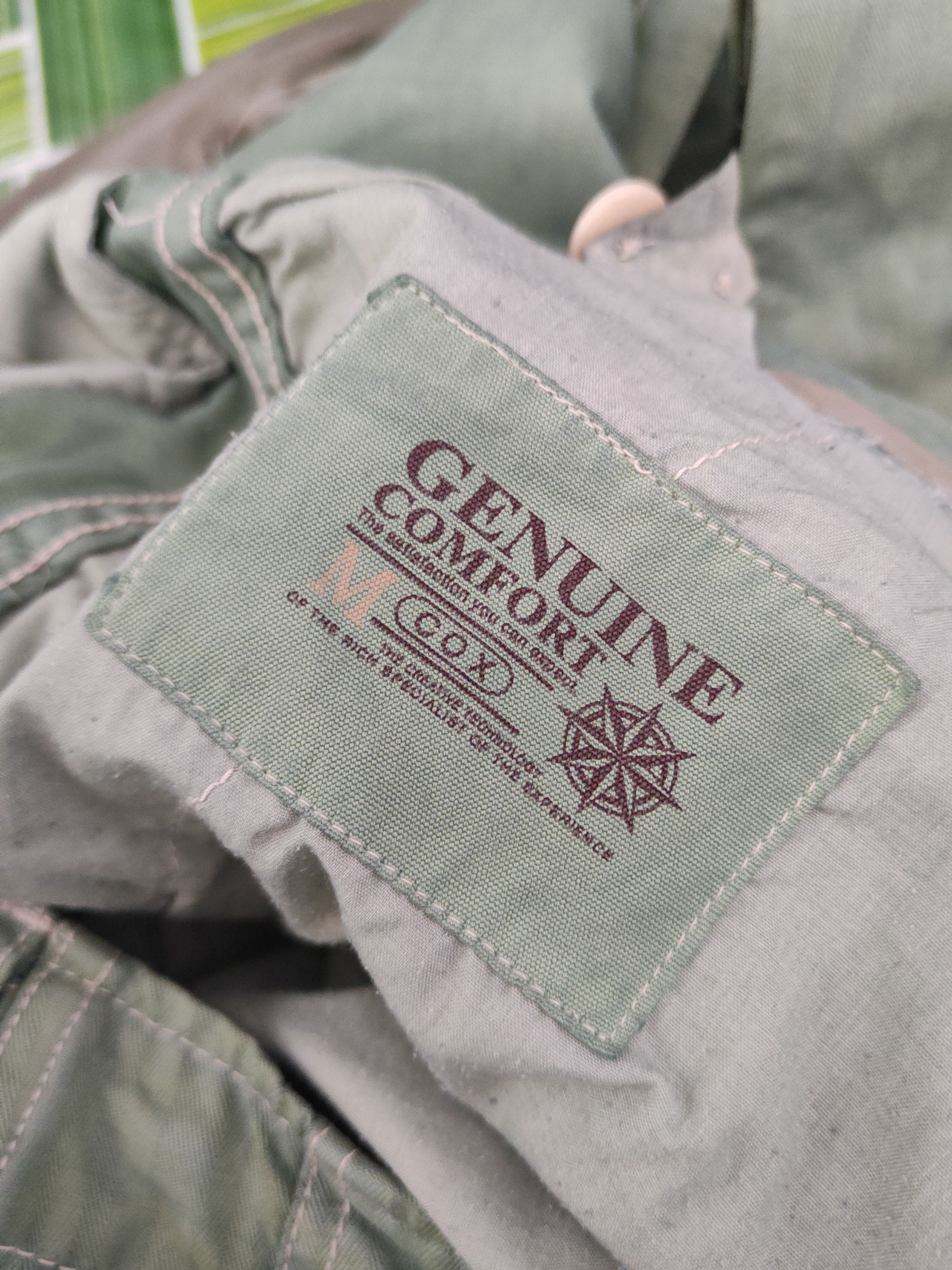 Japanese Brand DL Genuine Comfort Green Faded Cargo Pants #46-374 Size US 30 / EU 46 - 14 Thumbnail