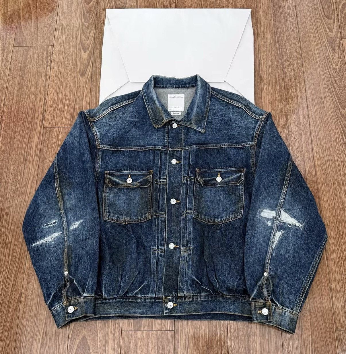 Visvim SS21 SS 101XX JKT DMGD-1006 | Grailed