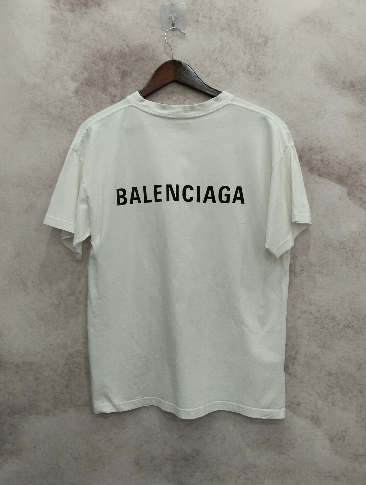 Balenciaga Balenciaga White Short Sleeve T-Shirt S Size Size US S / EU 44-46 / 1 - 2 Thumbnail
