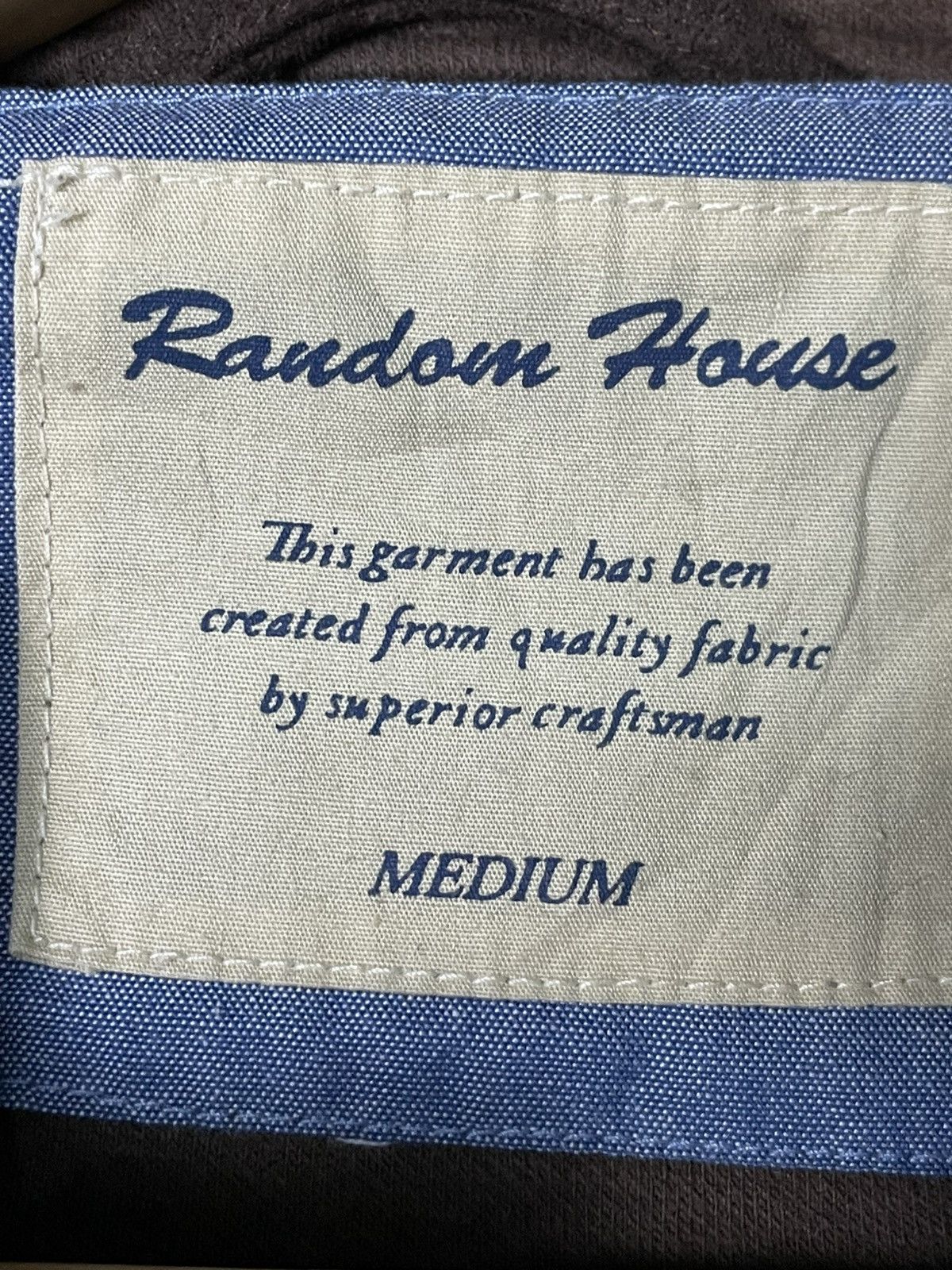 Japanese Brand × Vintage RANDOM HOUSE JAPANESE BRAND LIGHT ZIPPER JACKET (86) Size US M / EU 48-50 / 2 - 7 Thumbnail